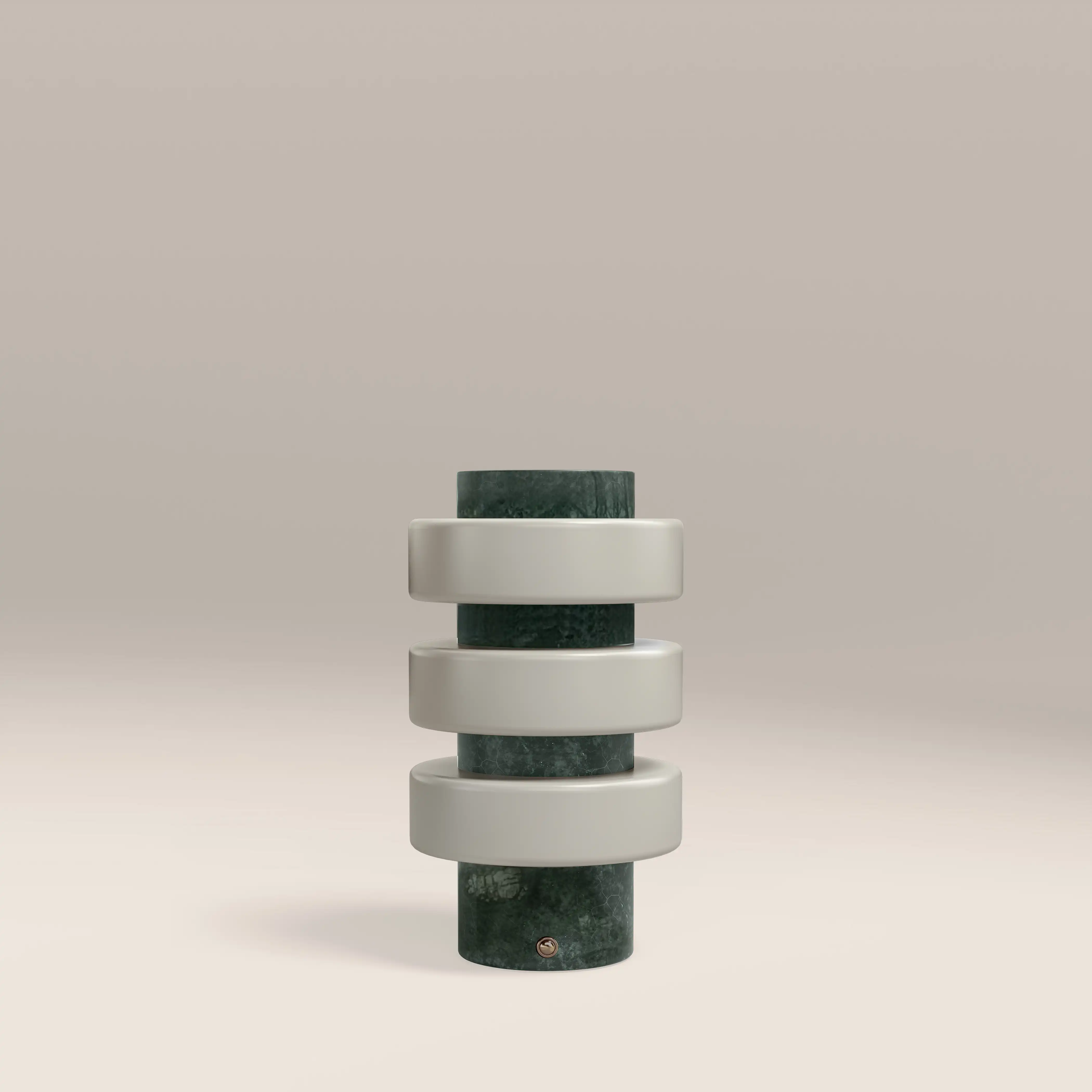 Alanis Table Lamp | Dark Green Marble - Image 2