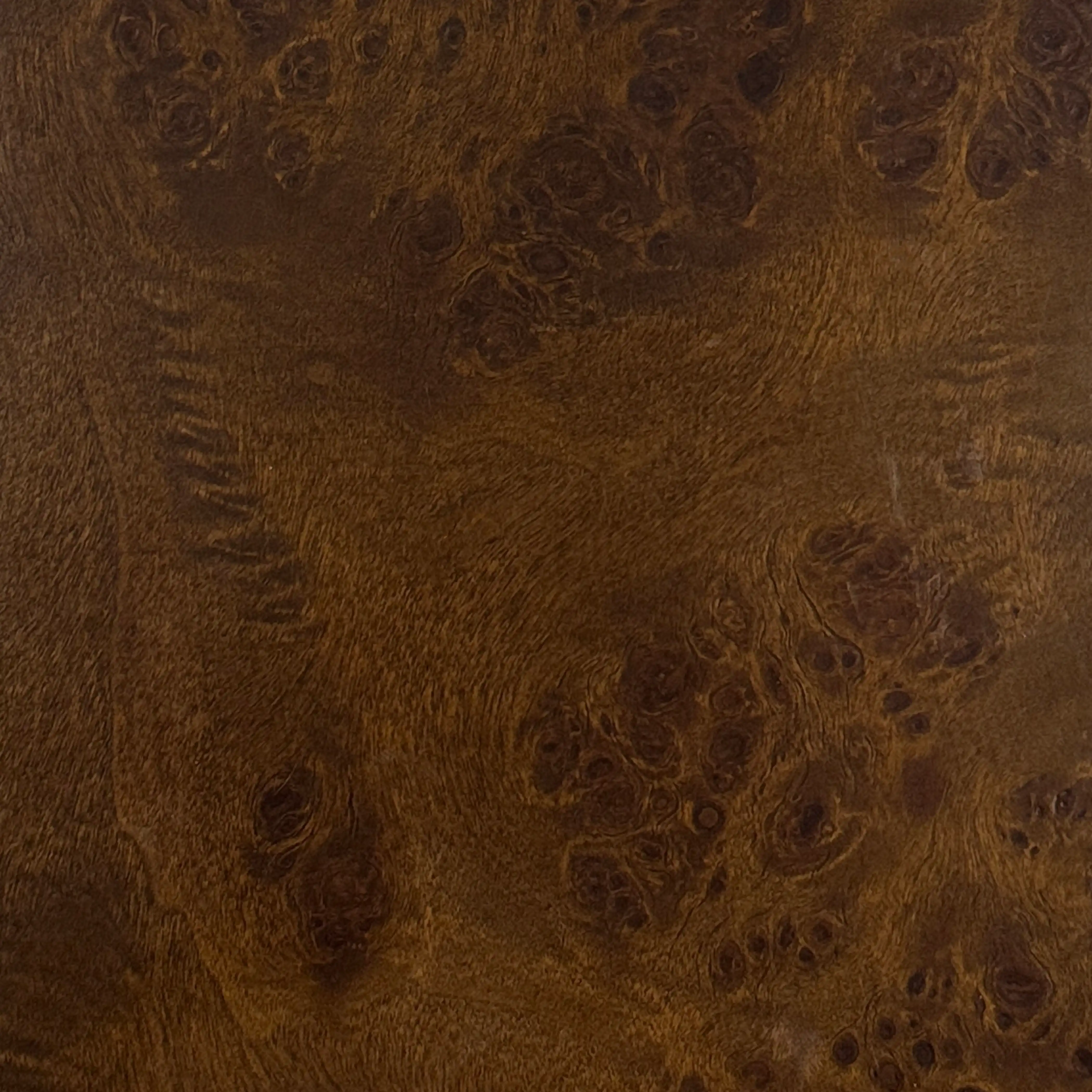 Arden 2 Drawer Wooden Bedside Table | Walnut Burl Wood - Image 4