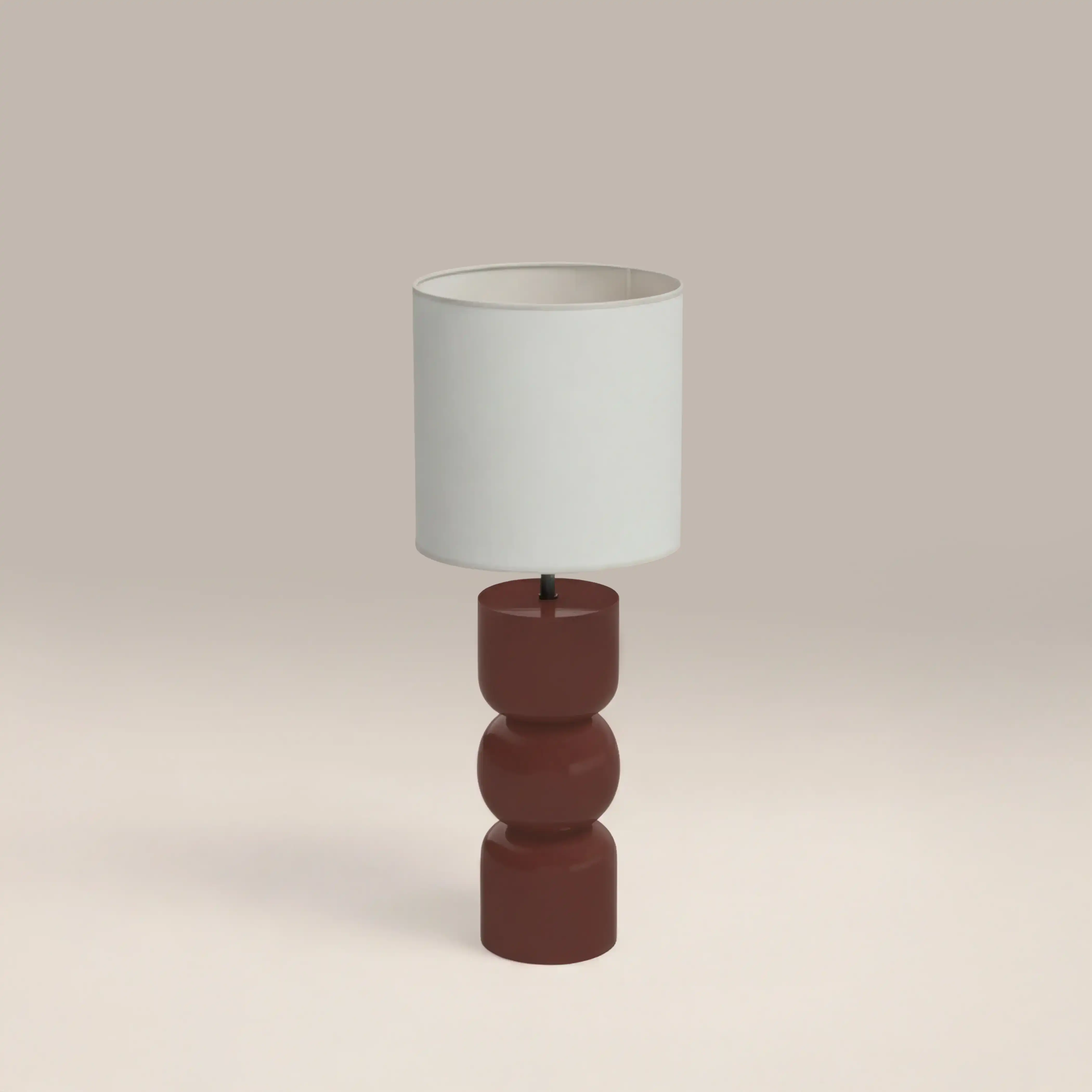 Bella Table Lamp | High Gloss Burgundy - Image 4