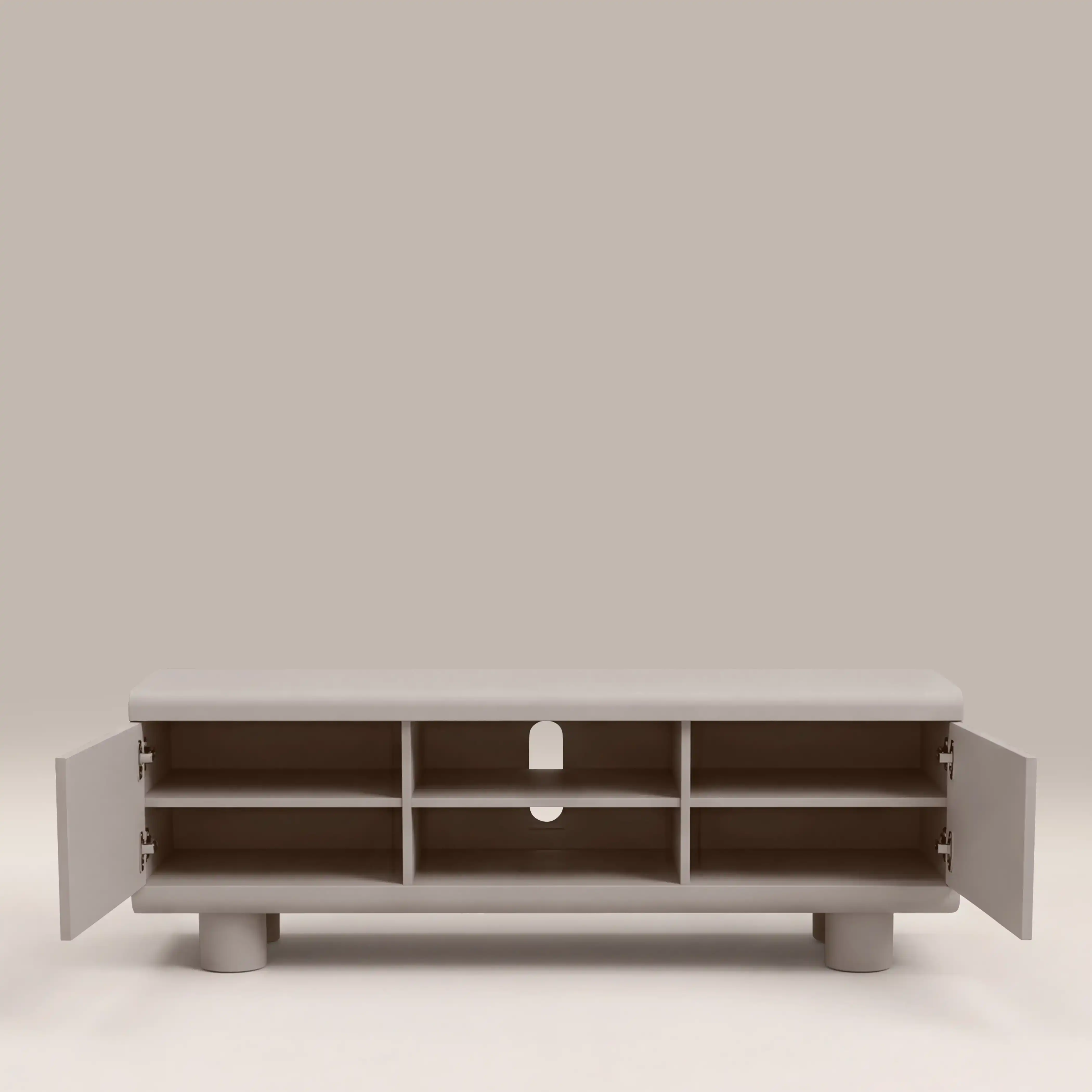 Bera TV Stand | Light Grey - Image 3