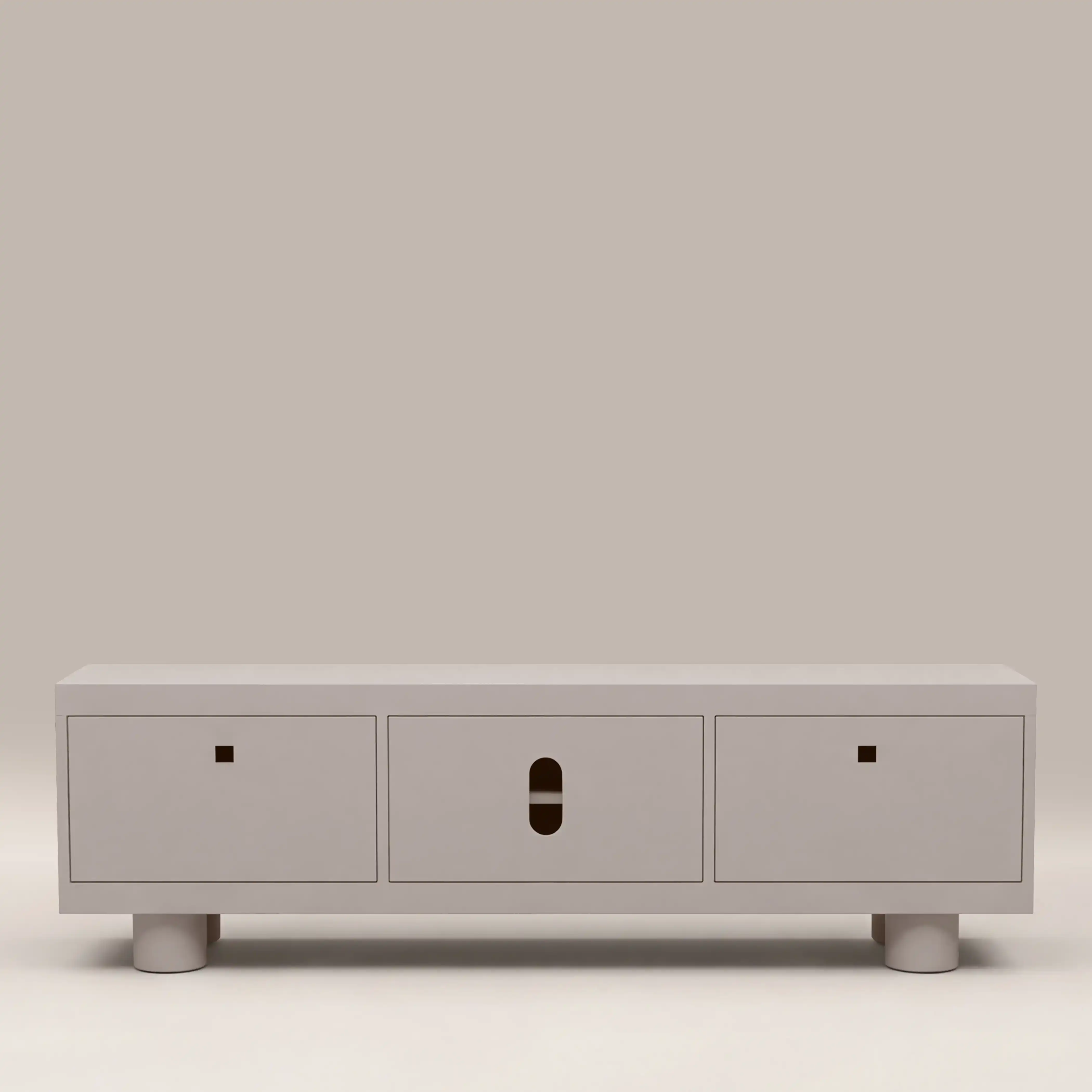 Bera TV Stand | Light Grey - Image 5