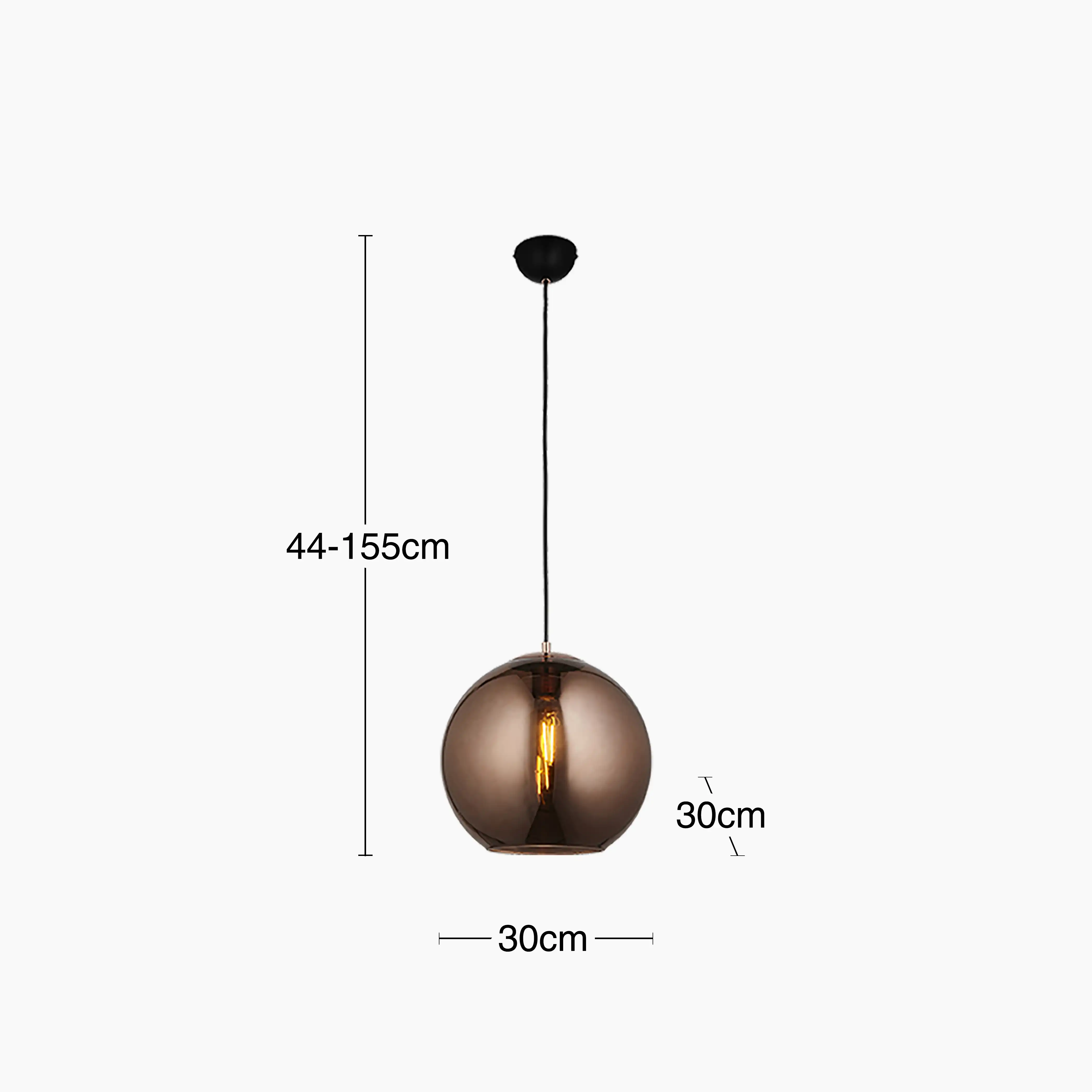 Boli Pendant Light | Mirrored Copper - Image 5