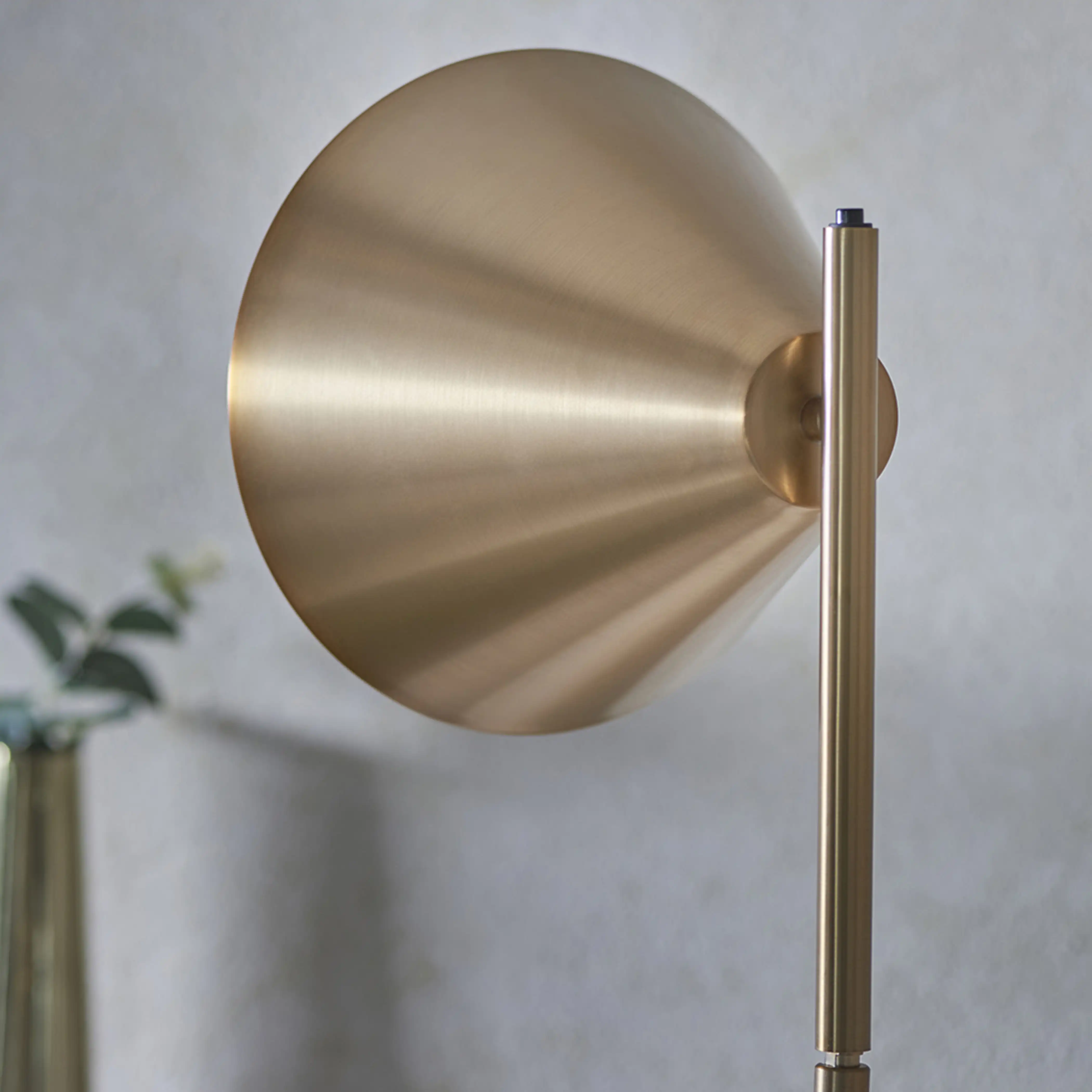 Cape Floor Lamp | Antique Brushed Brass - Image 7