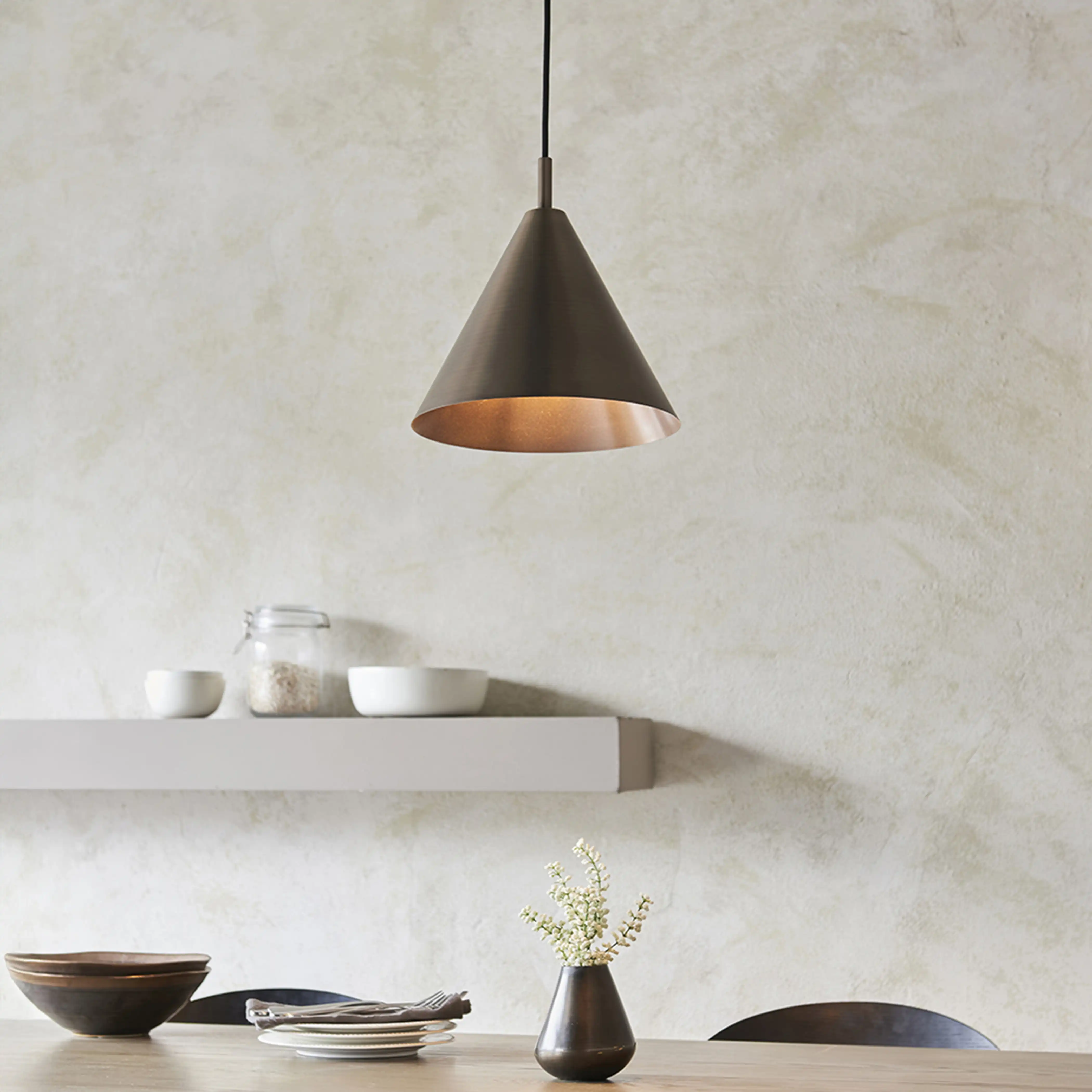 Cape Pendant Light | Antique Brushed Bronze - Image 2
