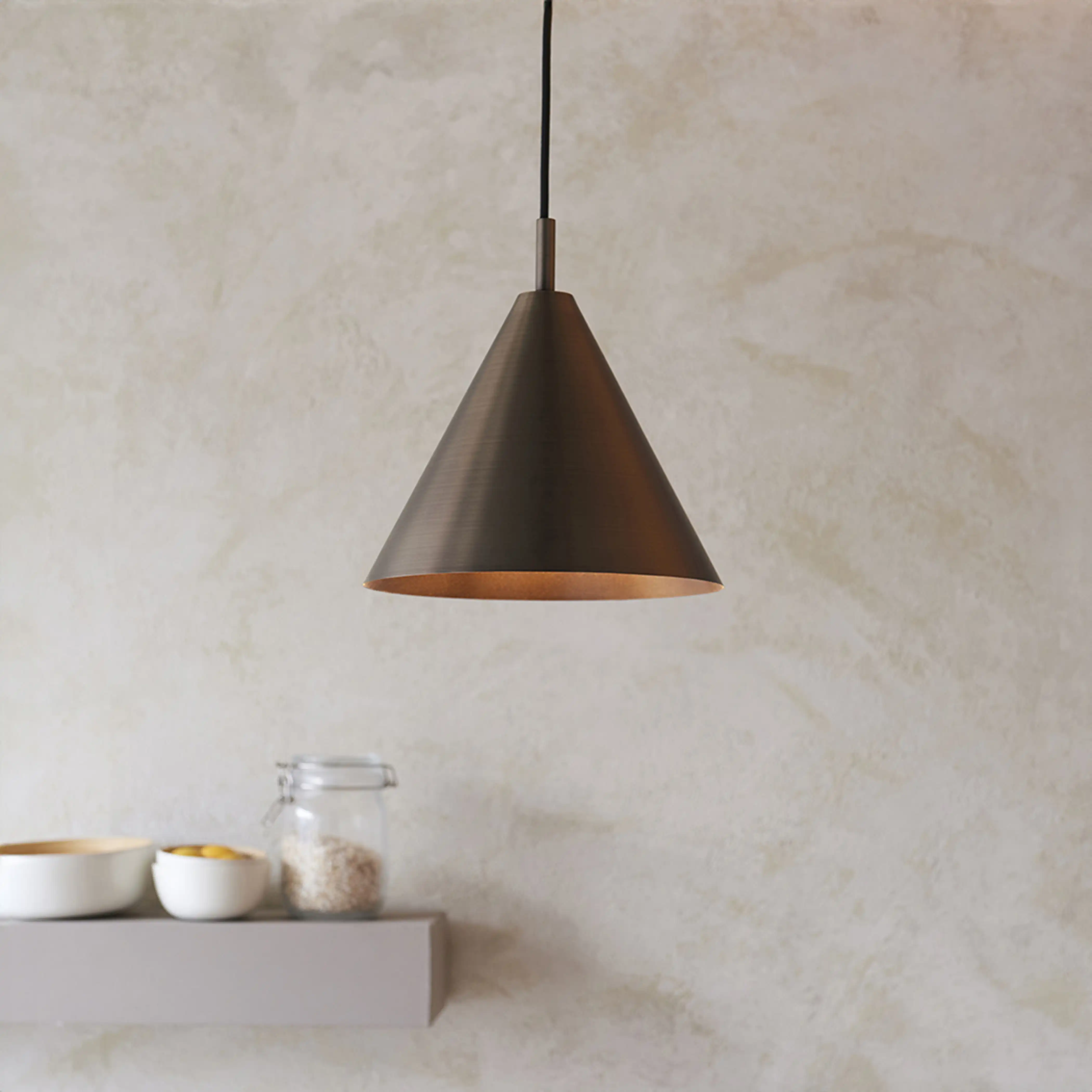 Cape Pendant Light | Antique Brushed Bronze - Image 3