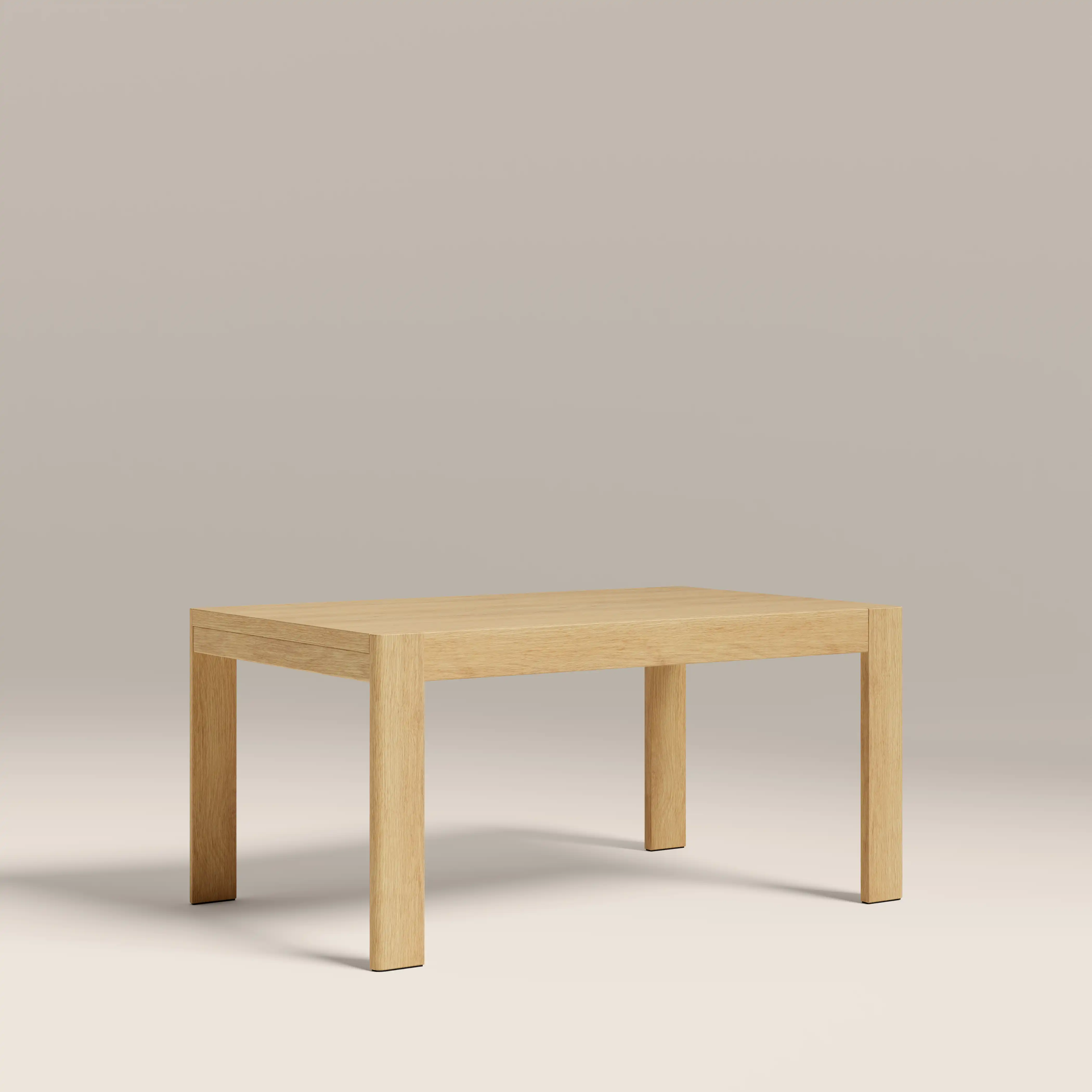 Ceva 6-10 Seat Rectangle Wooden Extendable Dining Table | Oak - Image 4
