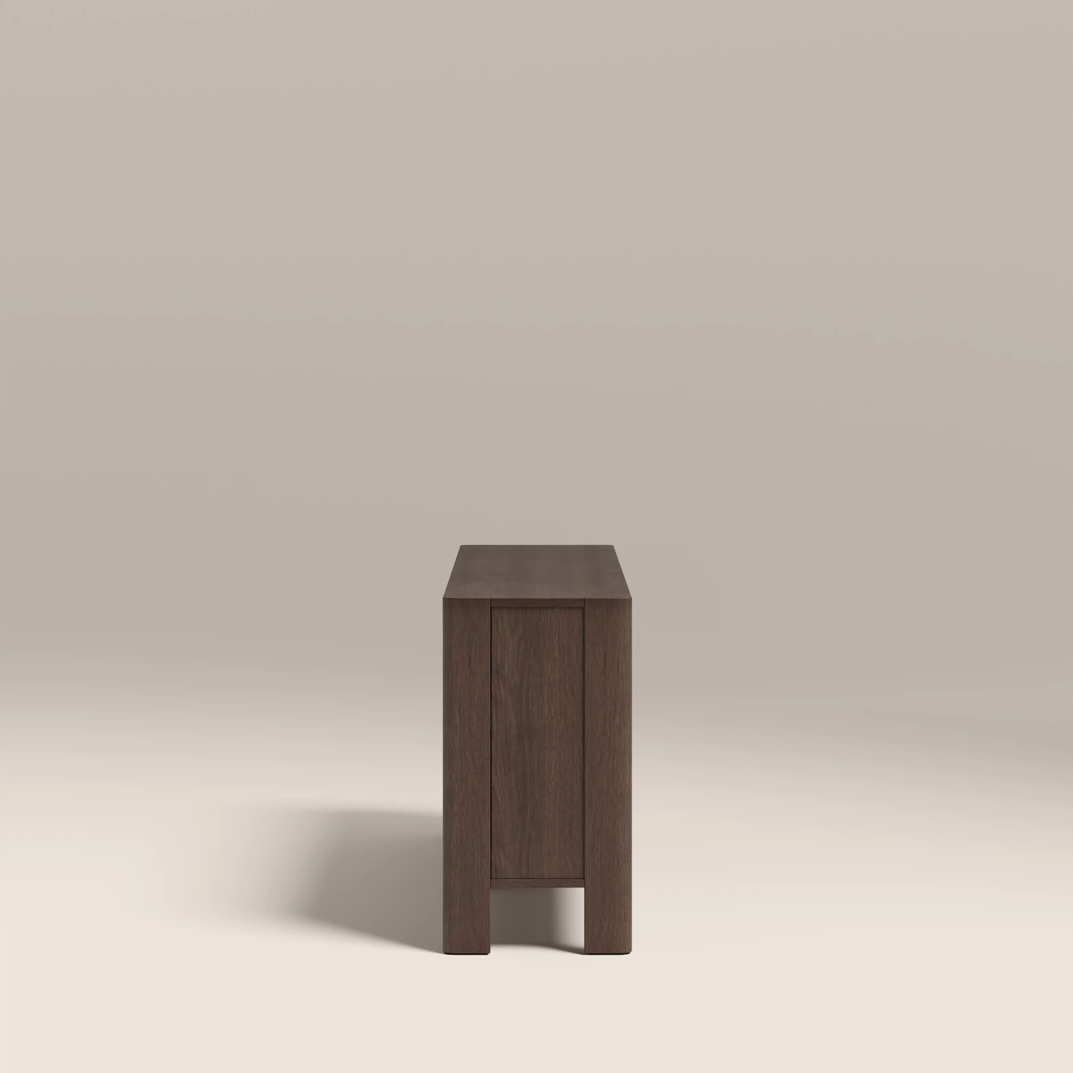 Ceva Wooden Sideboard | Smoked Walnut - Image 4