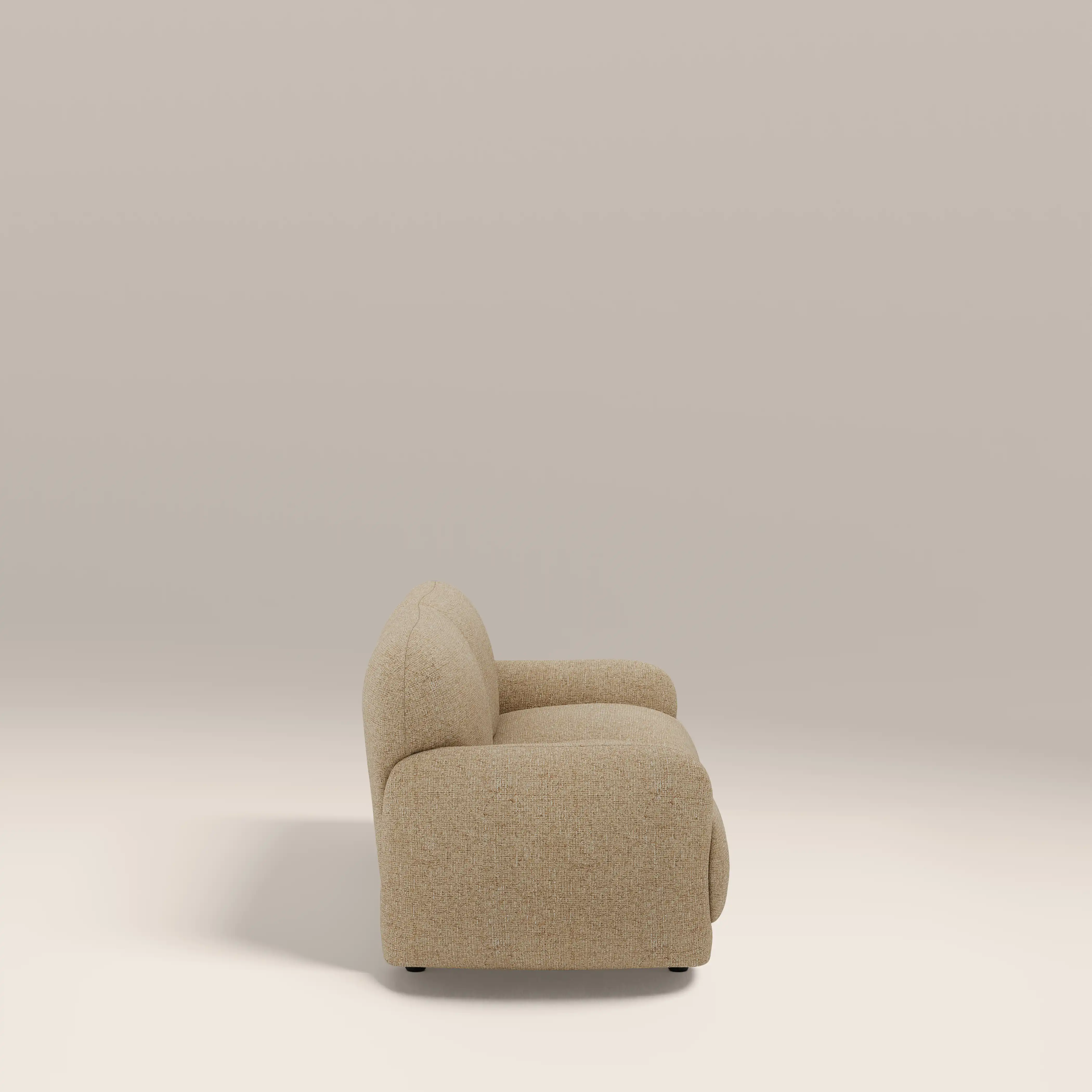 Cloud 2 Seater Sofa | Speckled Latte Boucle - Image 5