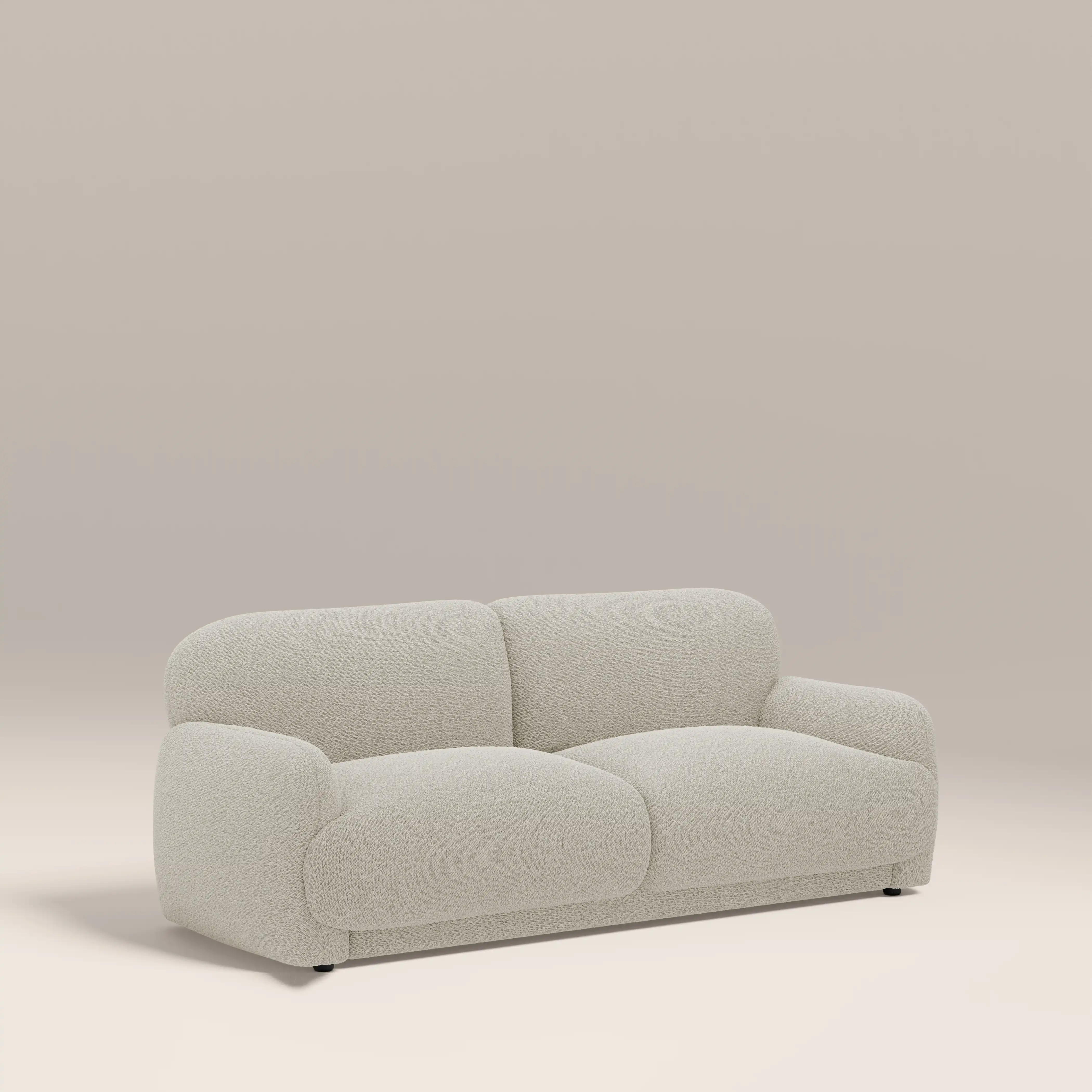 Cloud 2 Seater Sofa | Speckled Stone Sustainable Boucle - Image 4