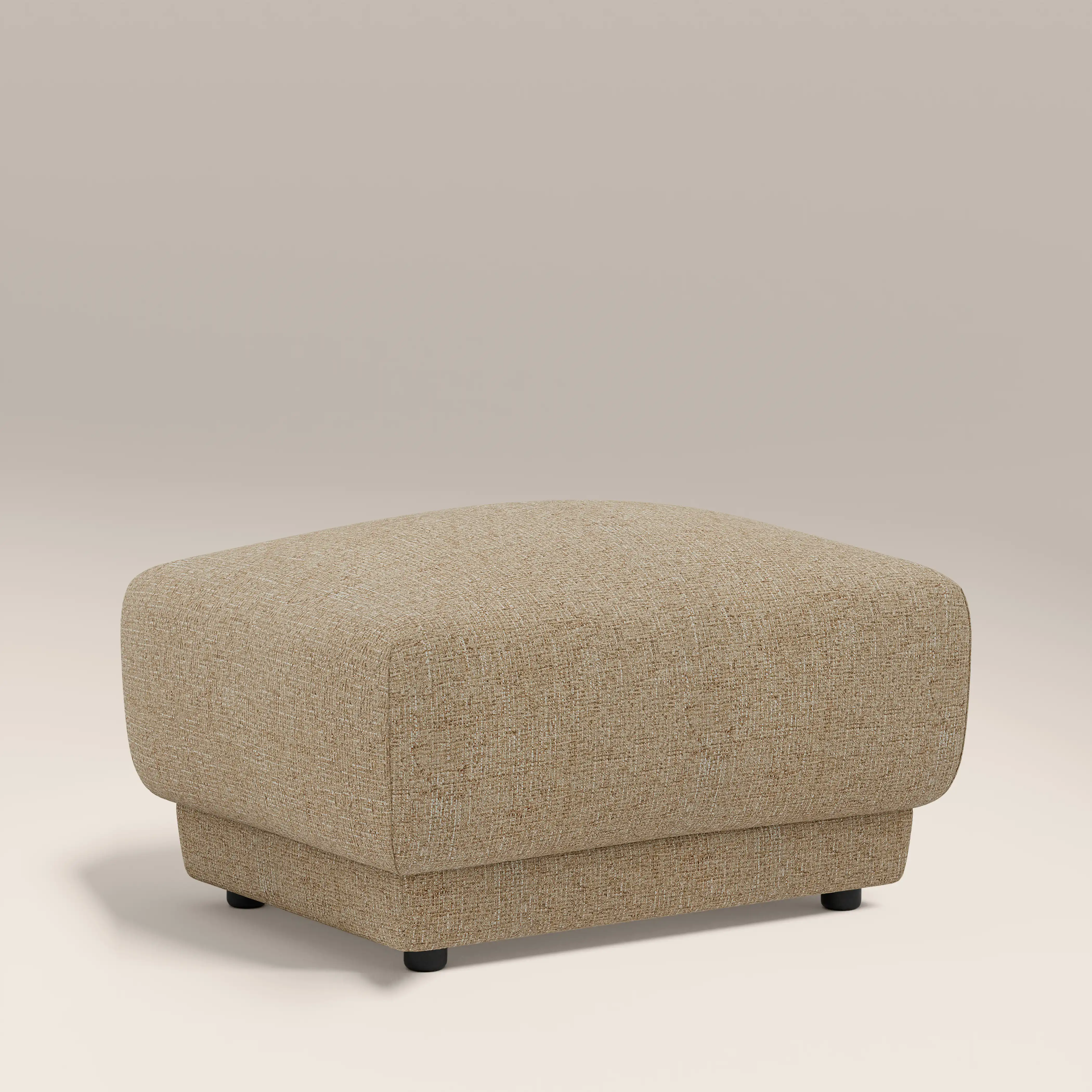 Cloud Footstool | Speckled Latte Boucle - Image 4