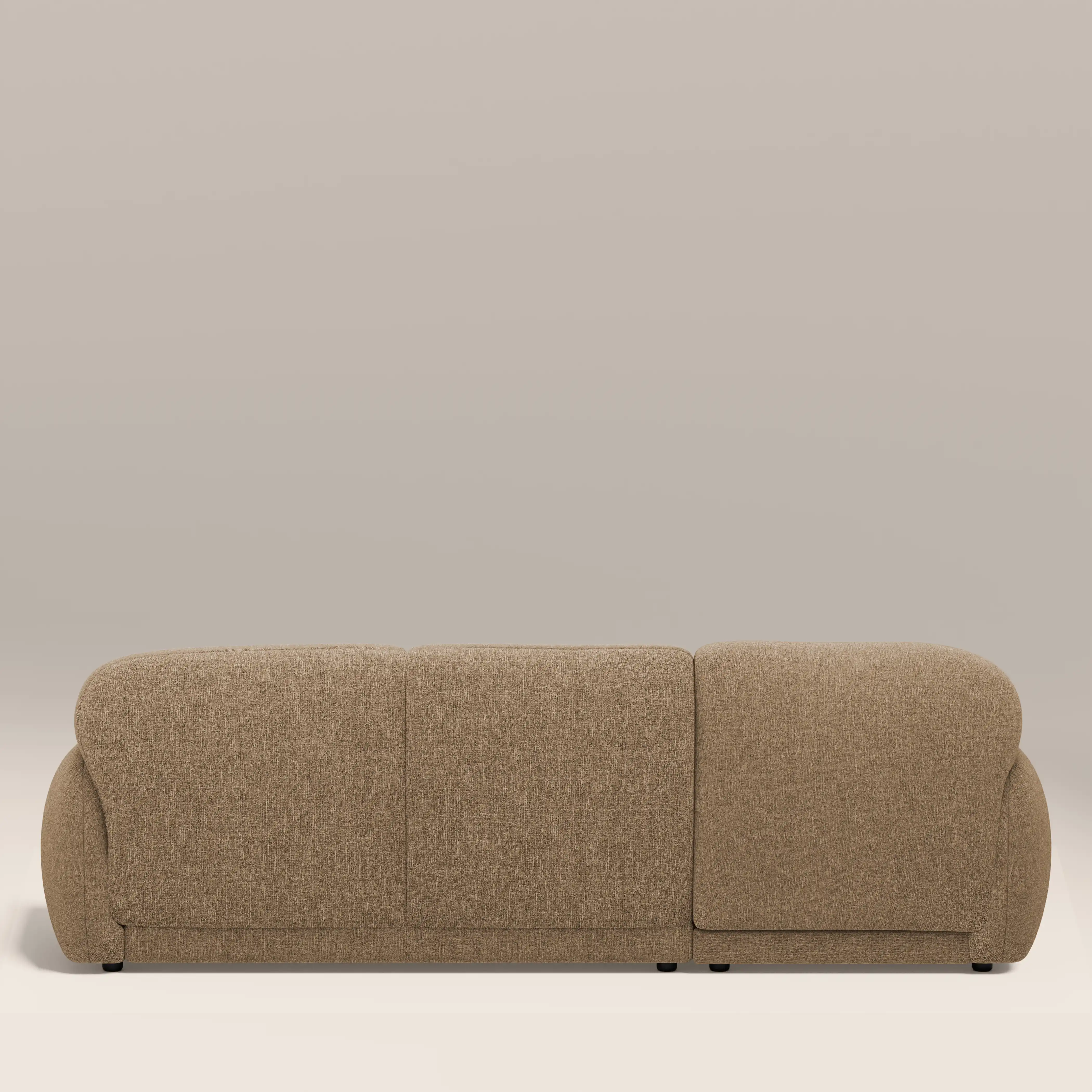 Cloud Left Hand Chaise Sofa | Speckled Cappuccino Boucle - Image 6