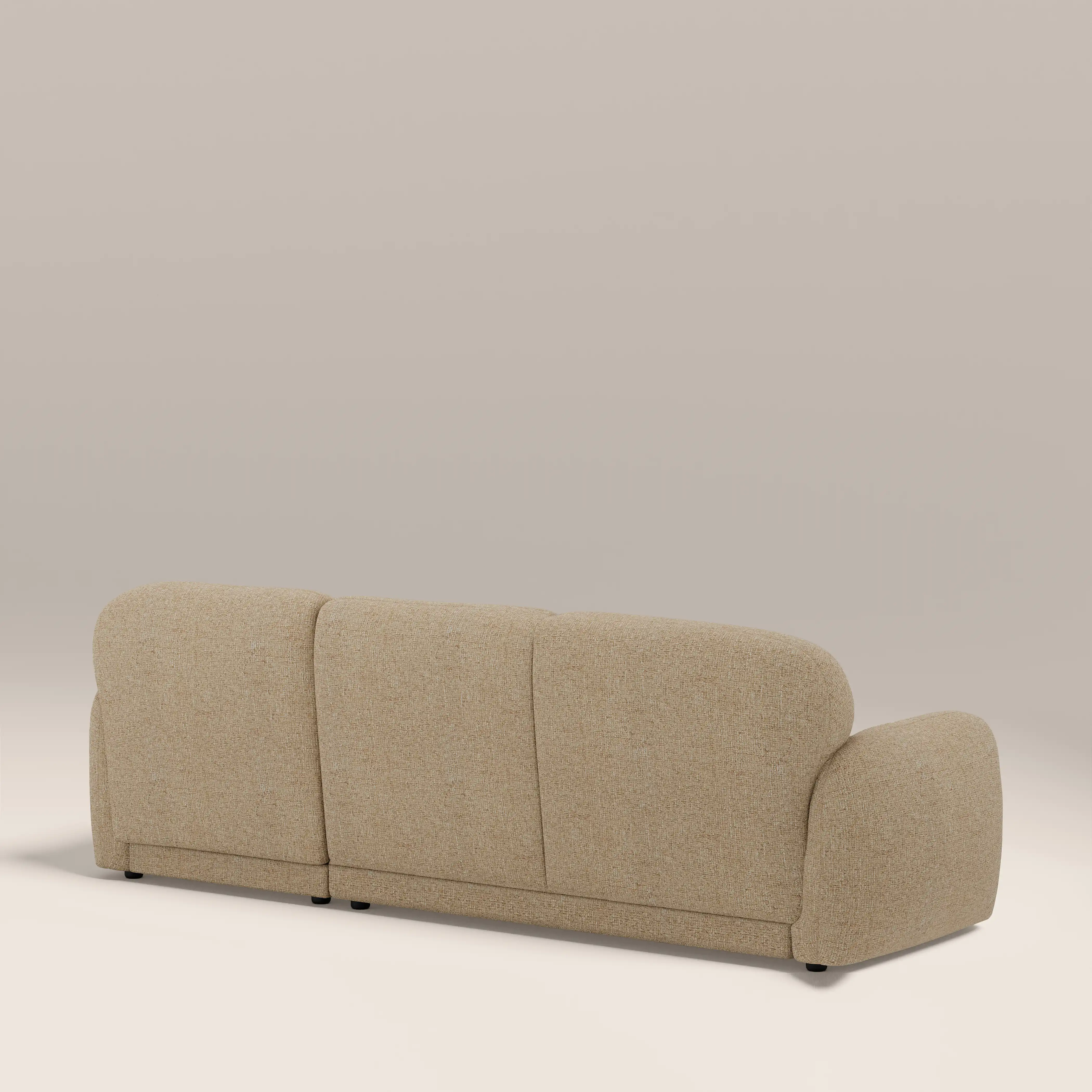Cloud Right Hand Chaise Sofa | Speckled Latte Boucle - Image 5