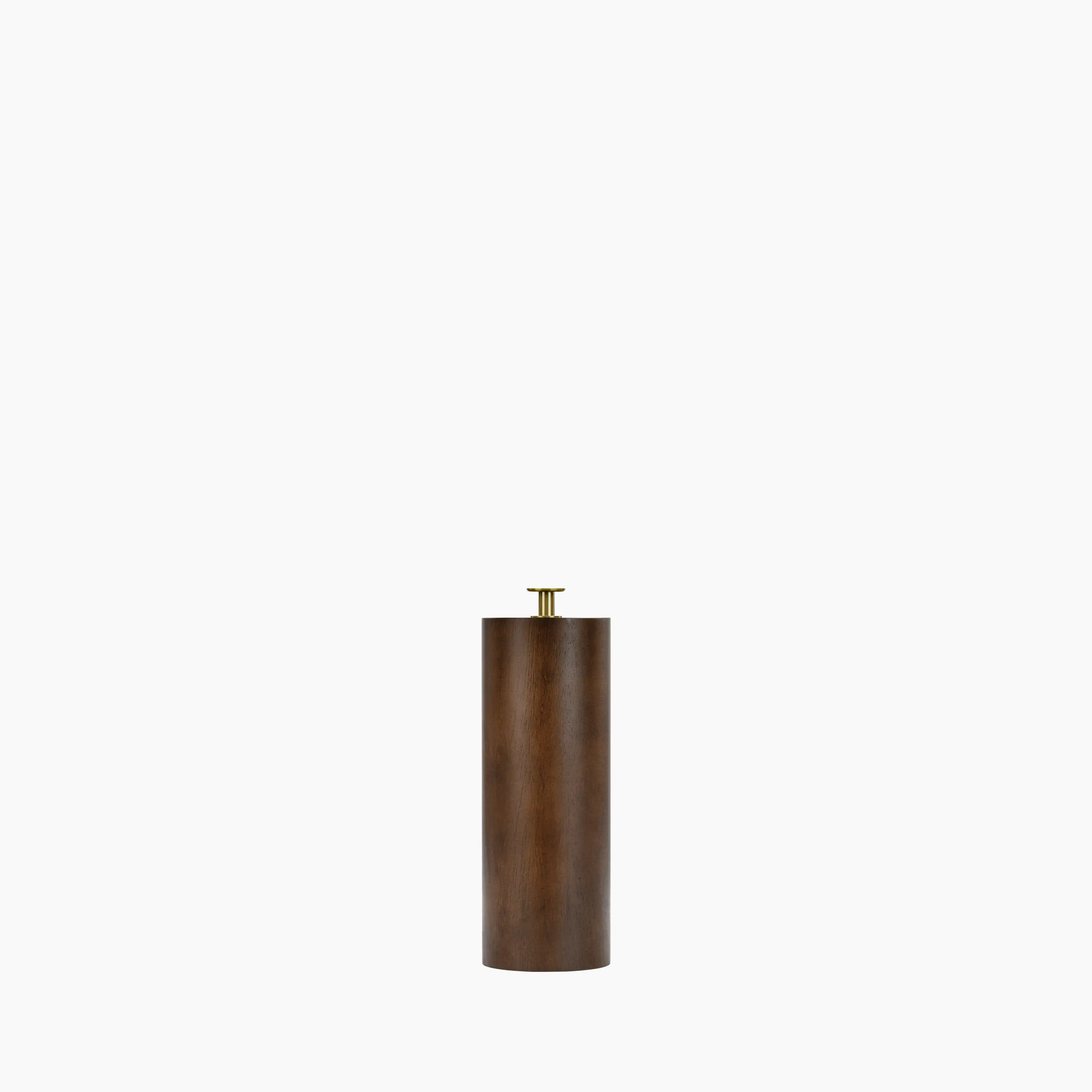 Danika Table Lamp | Natural Linen & Walnut - Image 4