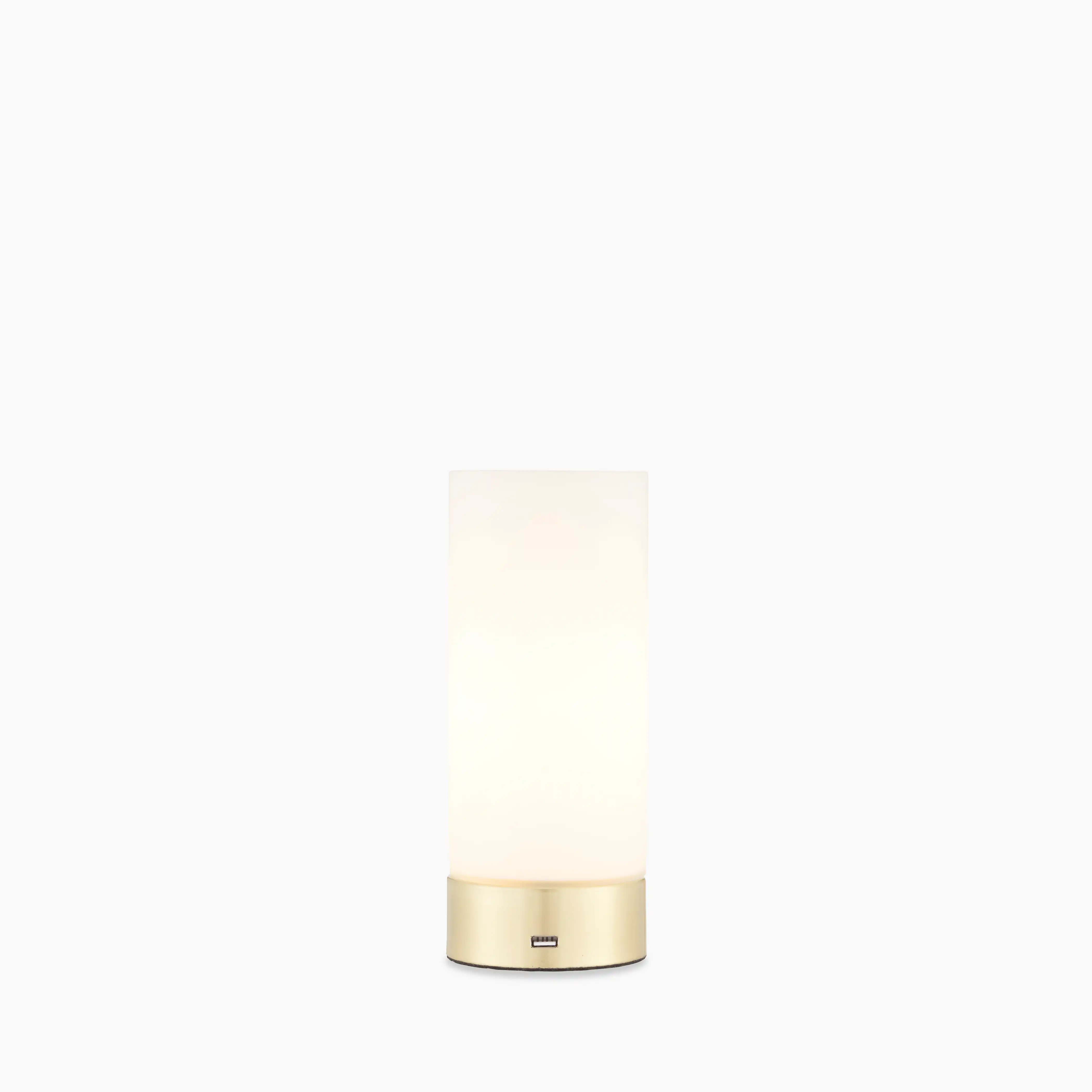 Dara Table Lamp | Opal & Brass - Image 2
