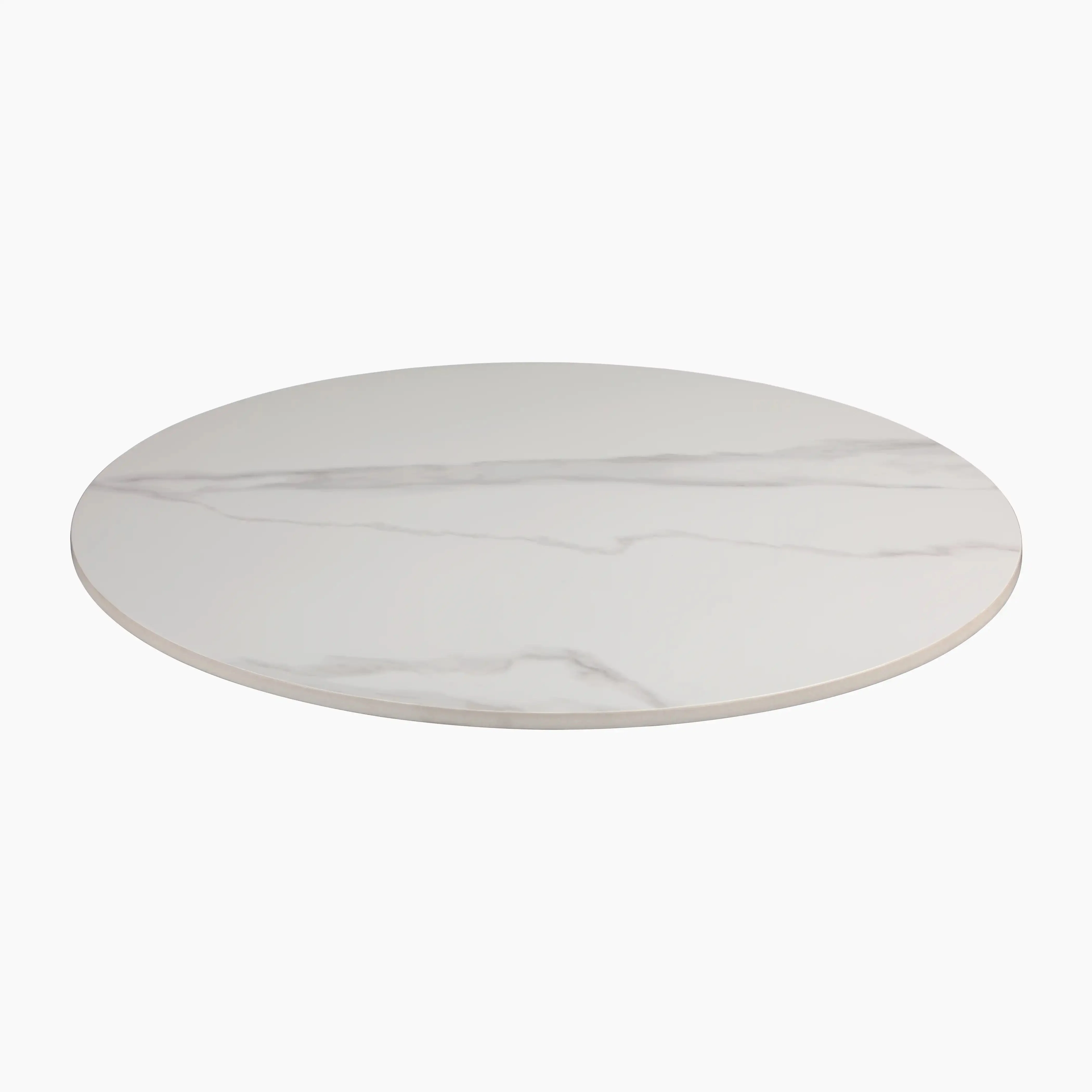 Delina Round Table Top | White Sintered Stone - Image 3