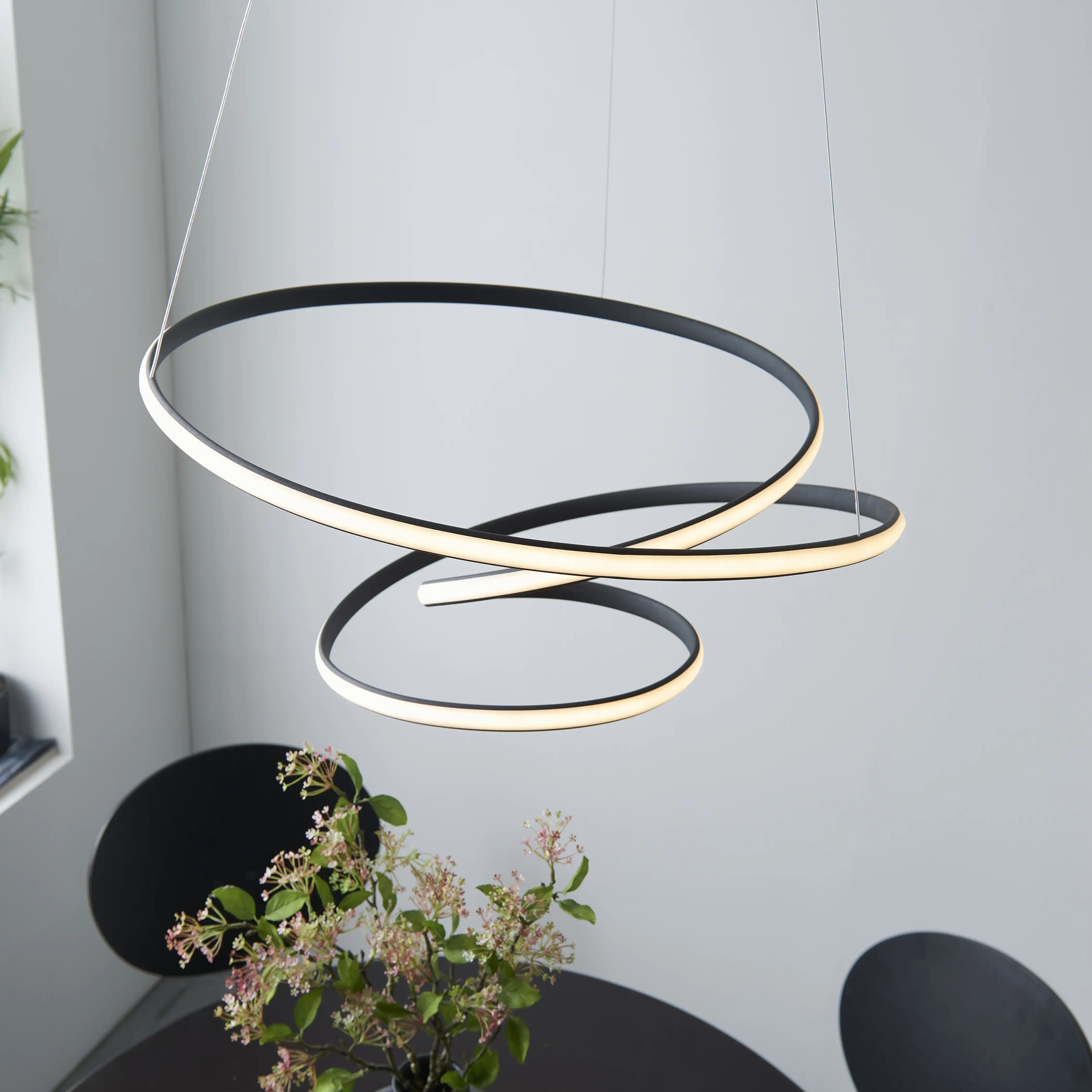 Dune Pendant Light | Black - Image 6