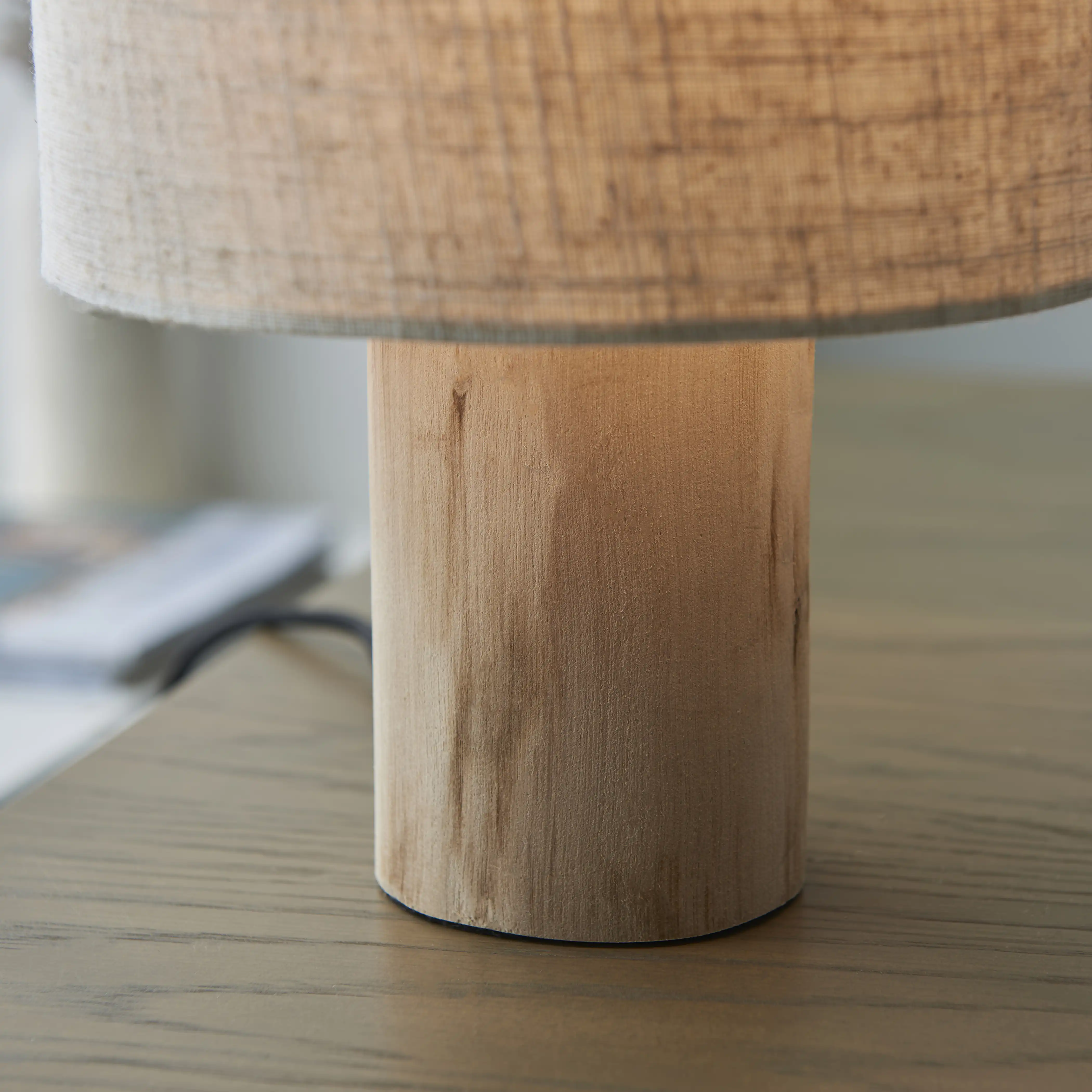 Durban Table Lamp | Natural Linen - Image 5