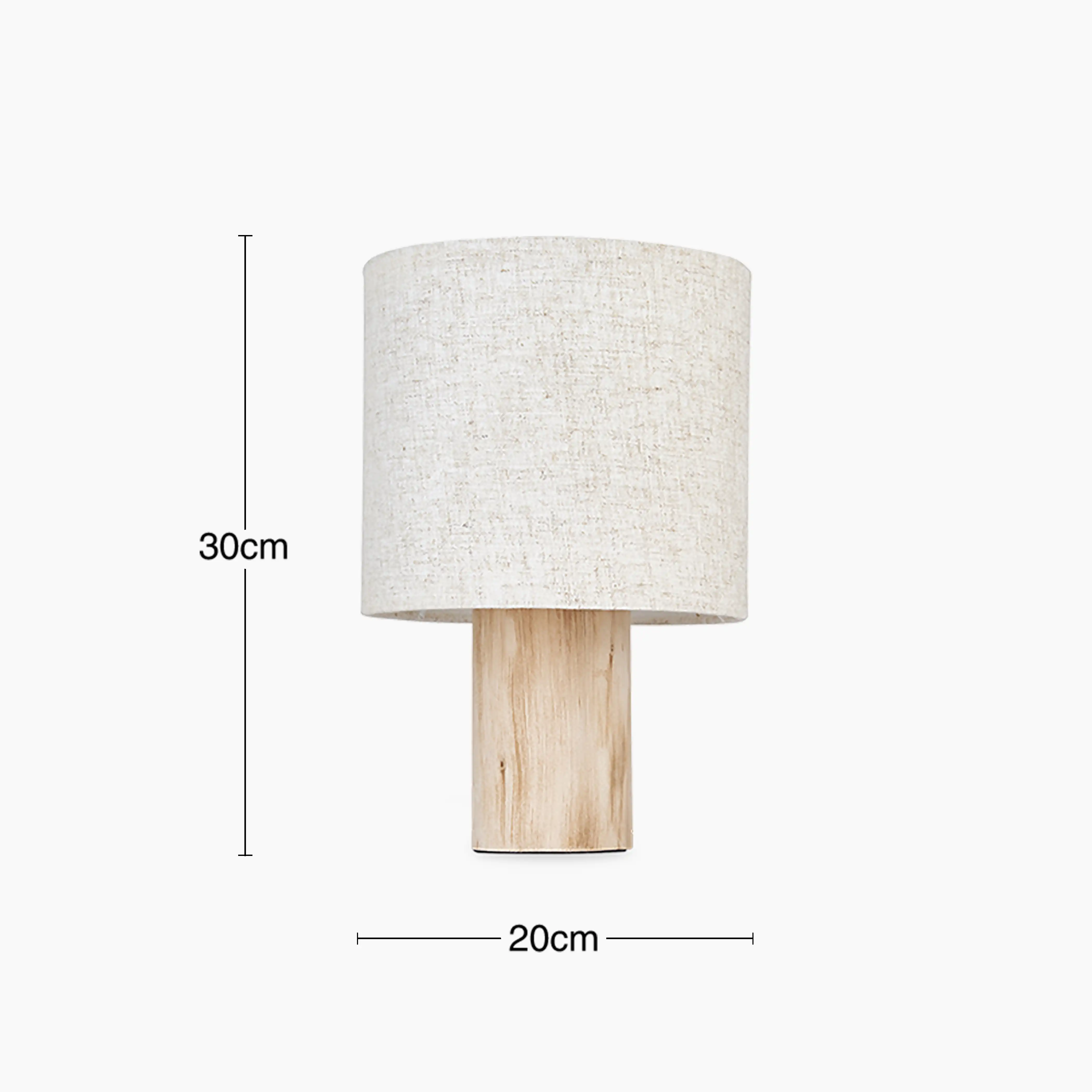 Durban Table Lamp | Natural Linen - Image 7