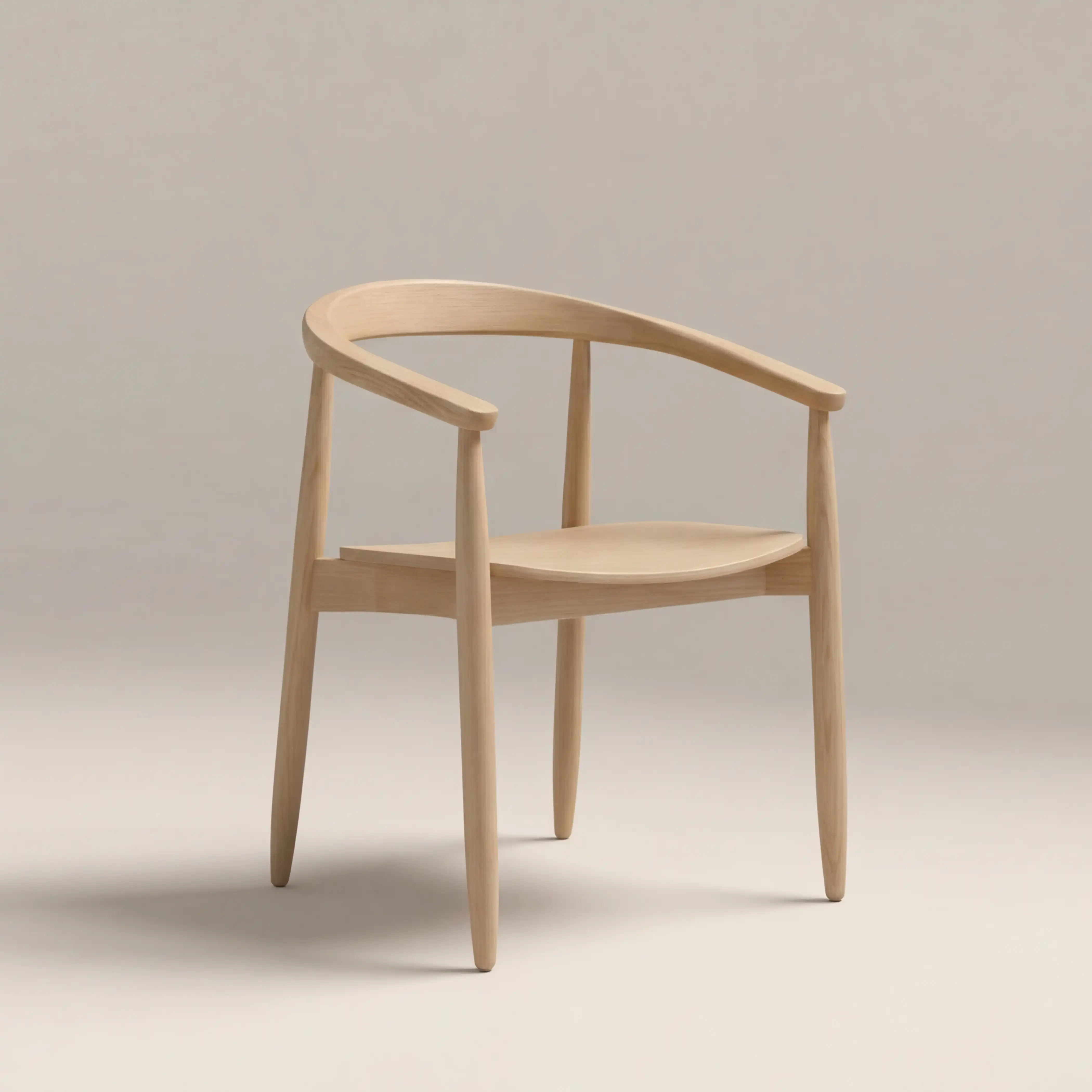 Emrik Wooden Carver Dining Chair - Image 2