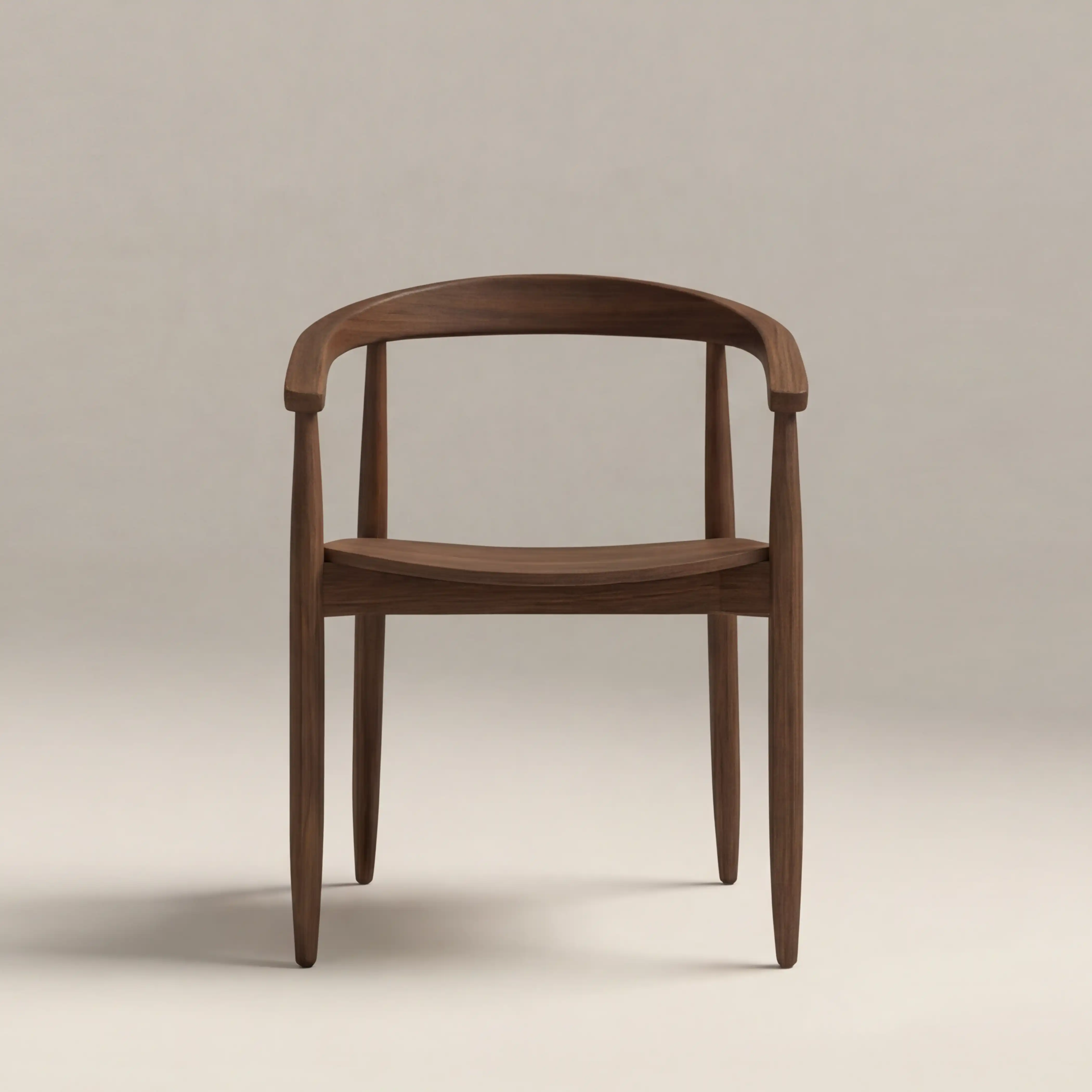 Emrik Wooden Carver Dining Chair - Image 3
