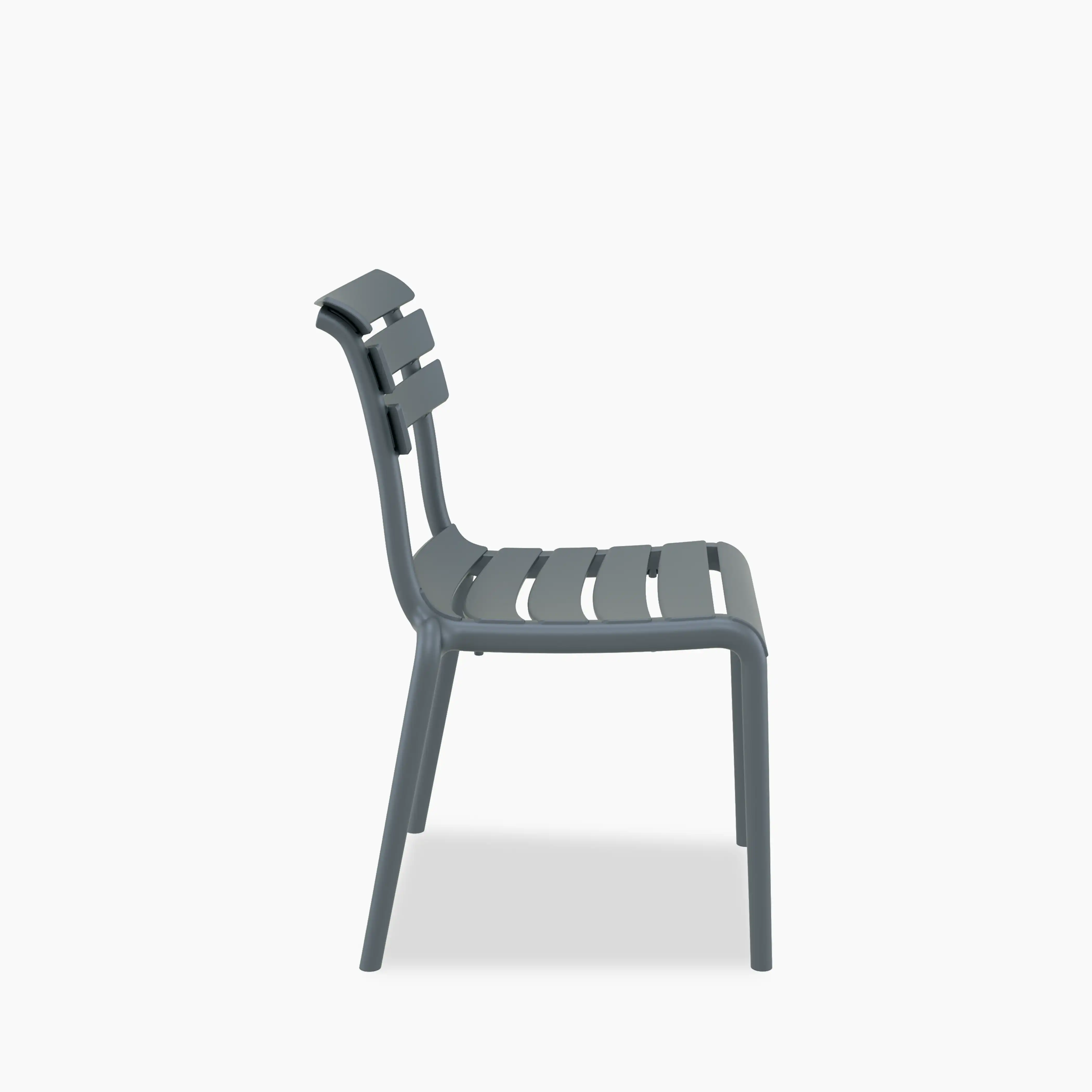 Hampton Stackable Dining Chair | Grey - Image 3