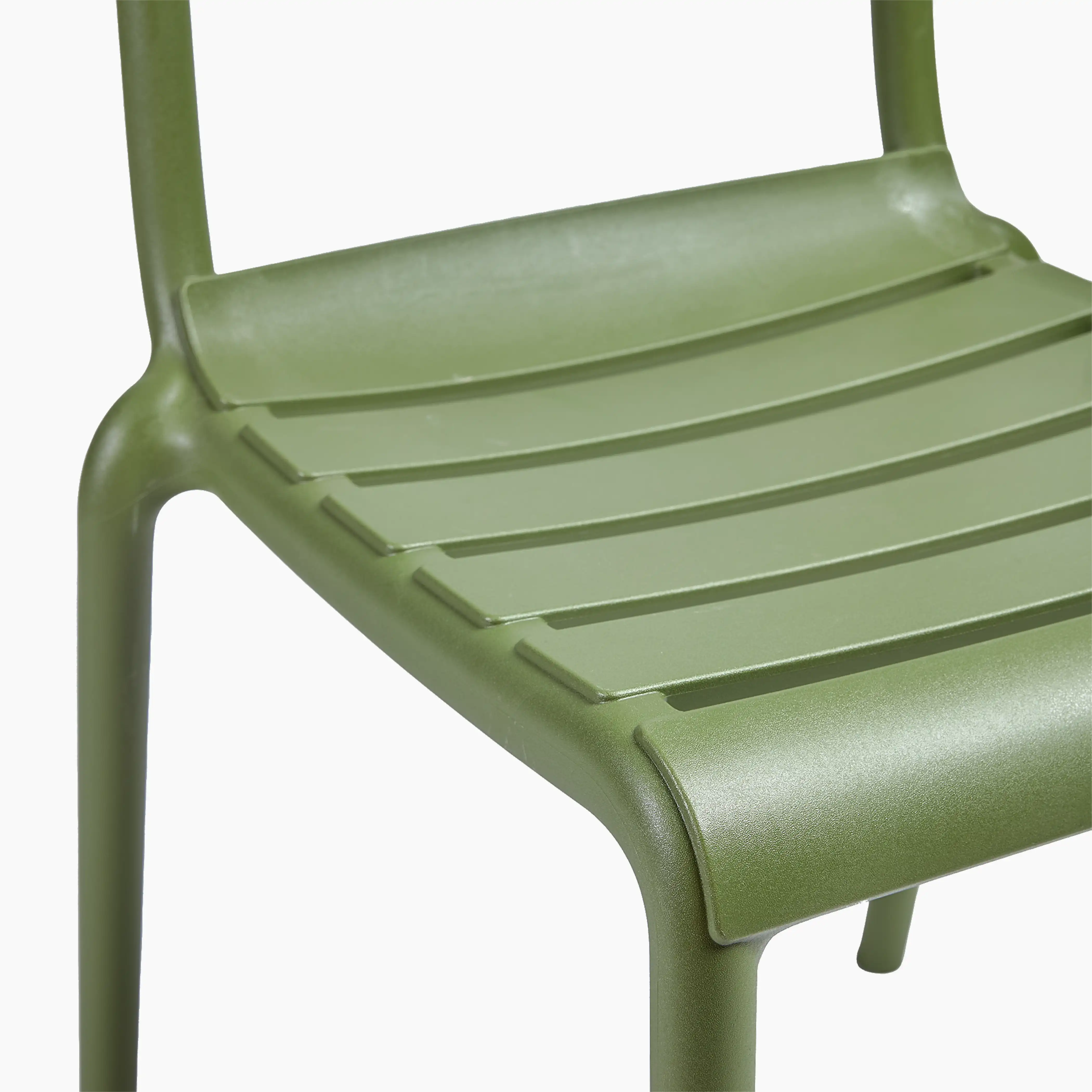 Hampton Stackable Dining Chair | Olive Green - Image 4