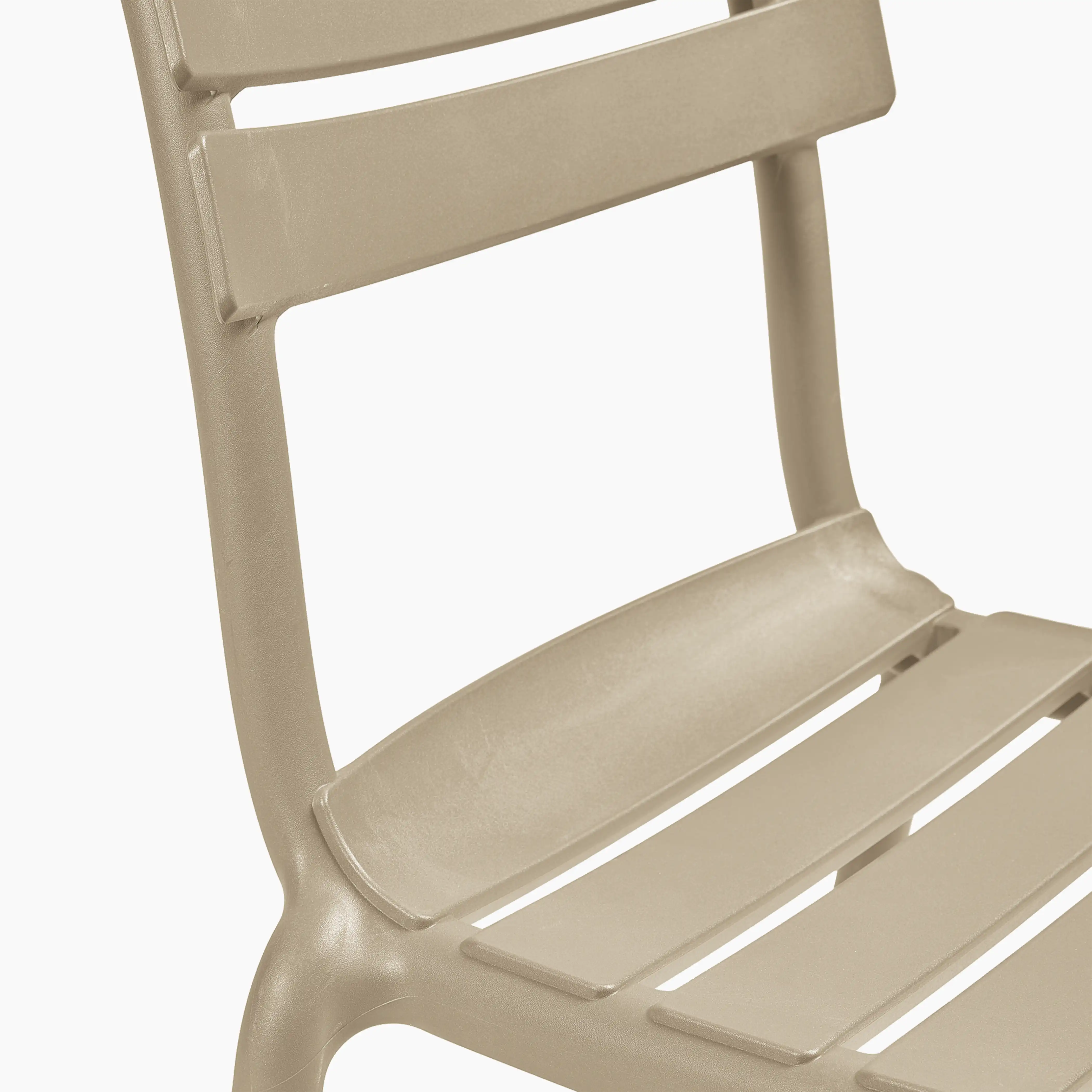 Hampton Stackable Dining Chair | Taupe - Image 5