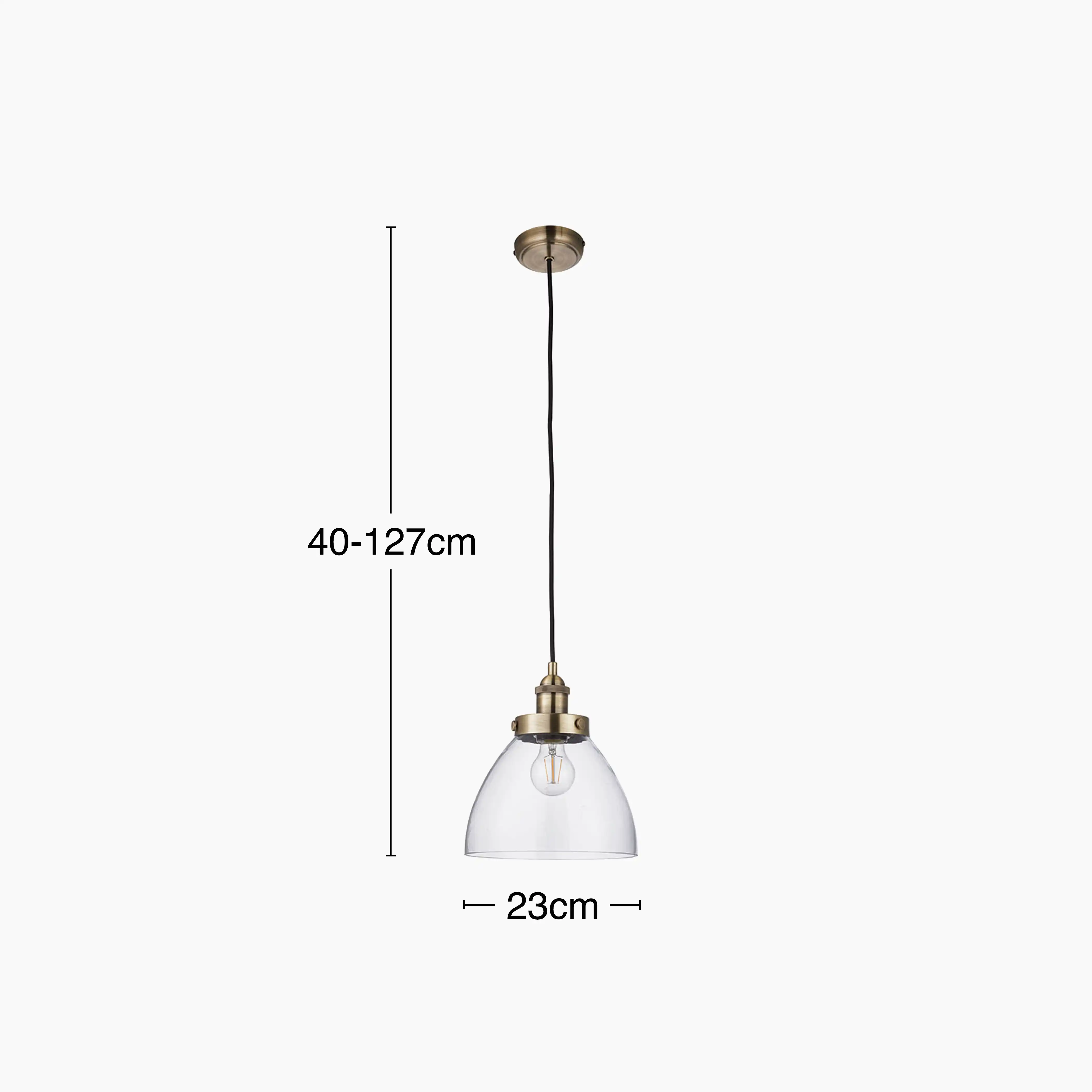 Hansen Pendant Light | Brass - Image 6