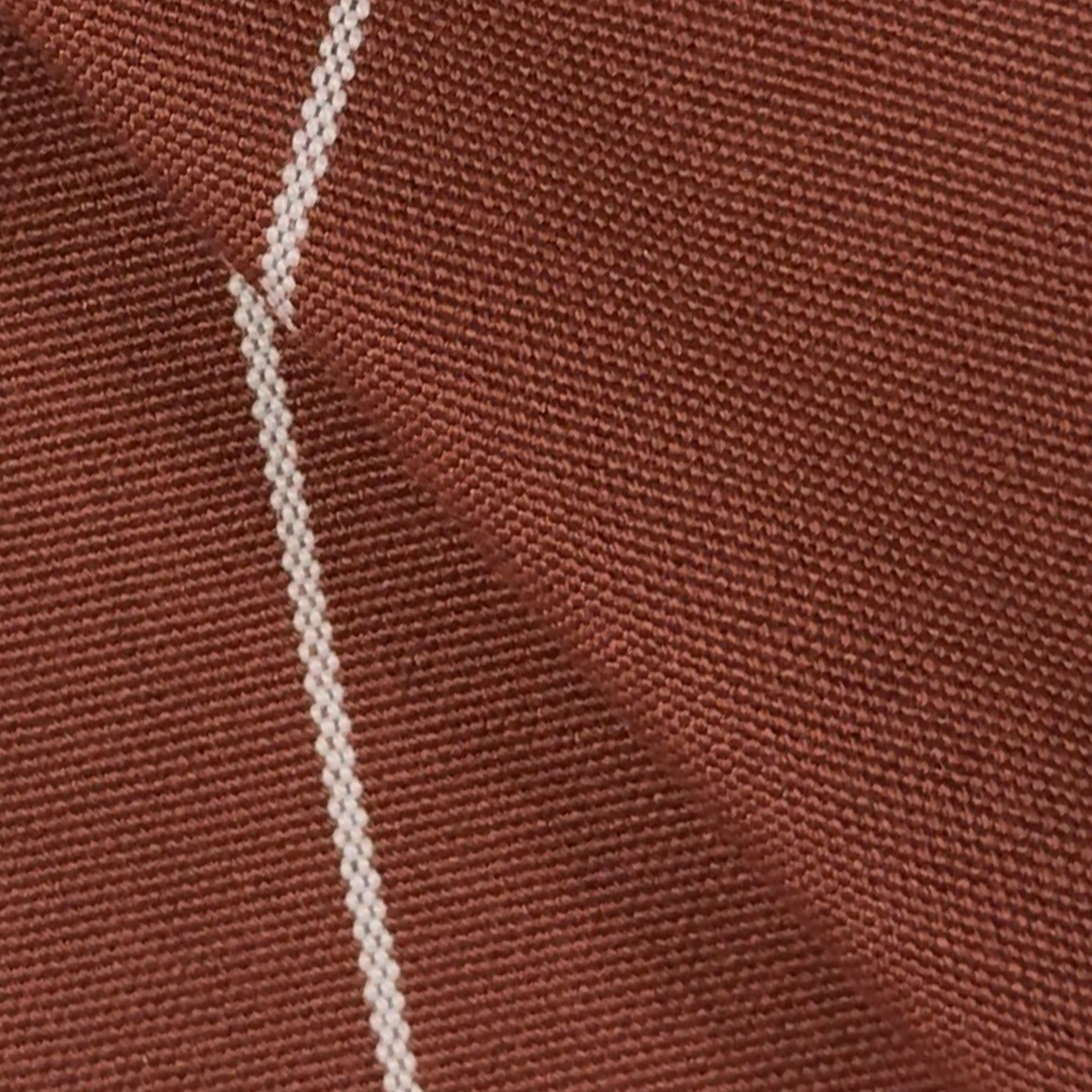 Harris Garden Armchair Set |  Rust Red Stripe & Red - Image 3