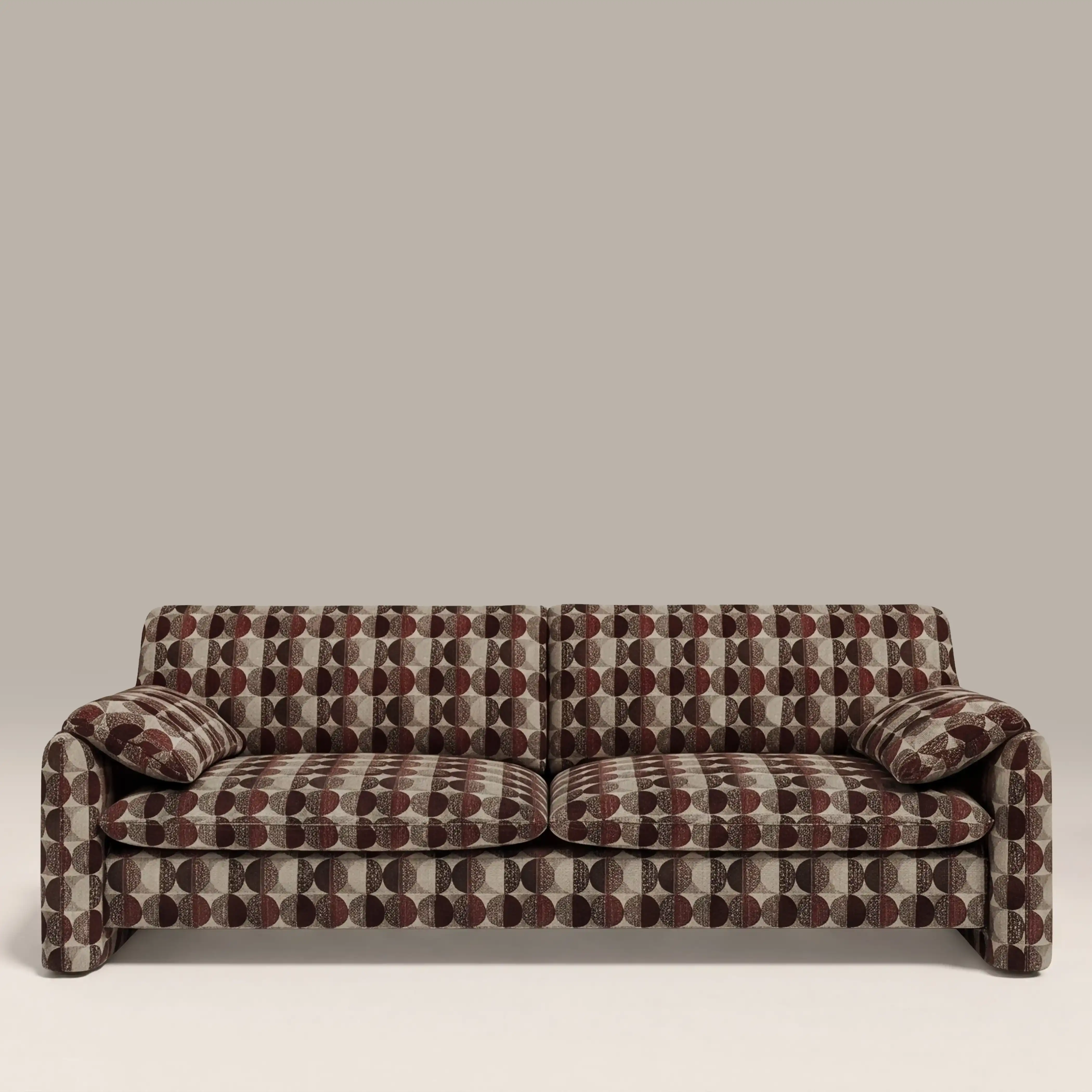 Haven 3 Seater Sofa | Multicolour Orbis Patterned Fabric