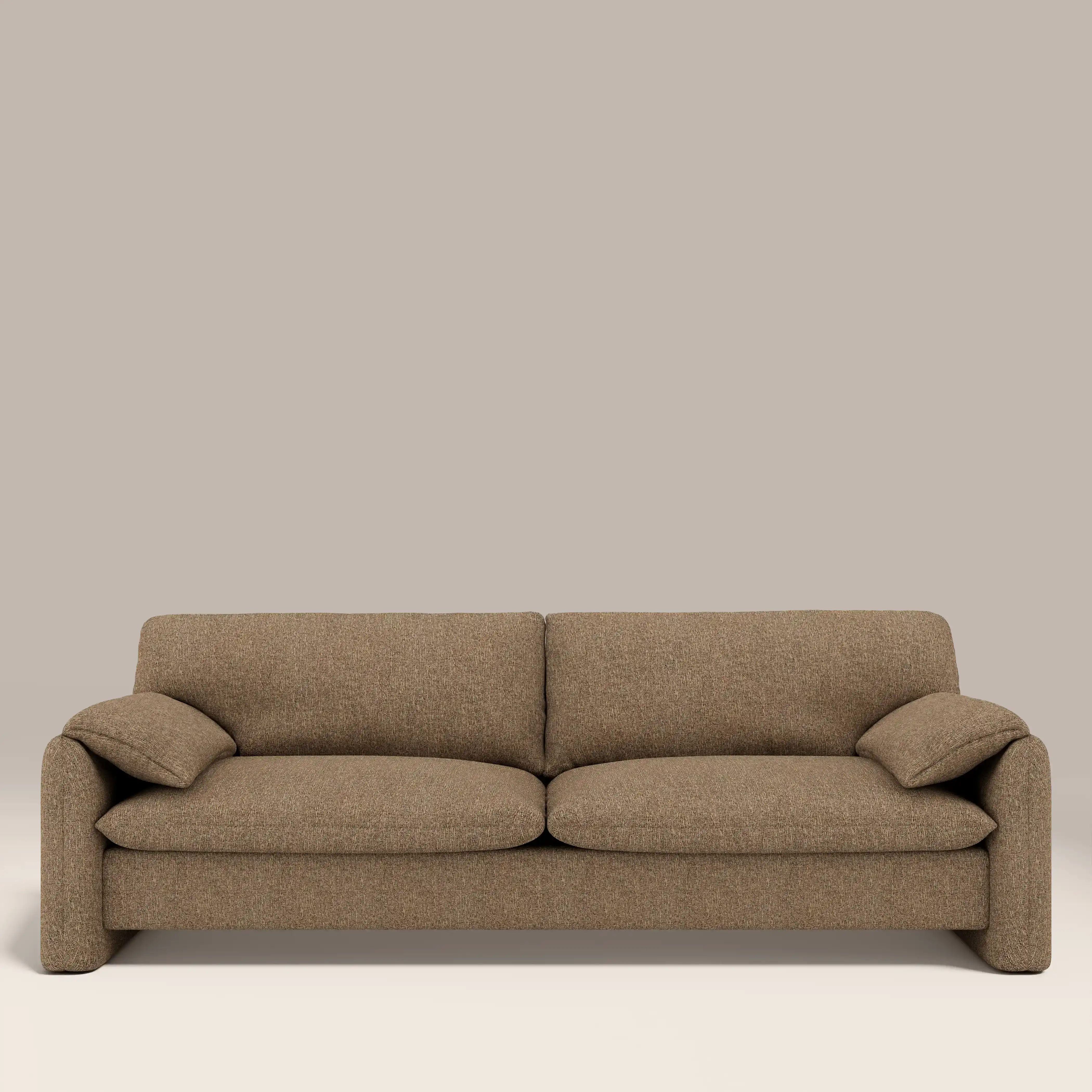 Haven 3 Seater Sofa | Speckled Cappuccino Boucle