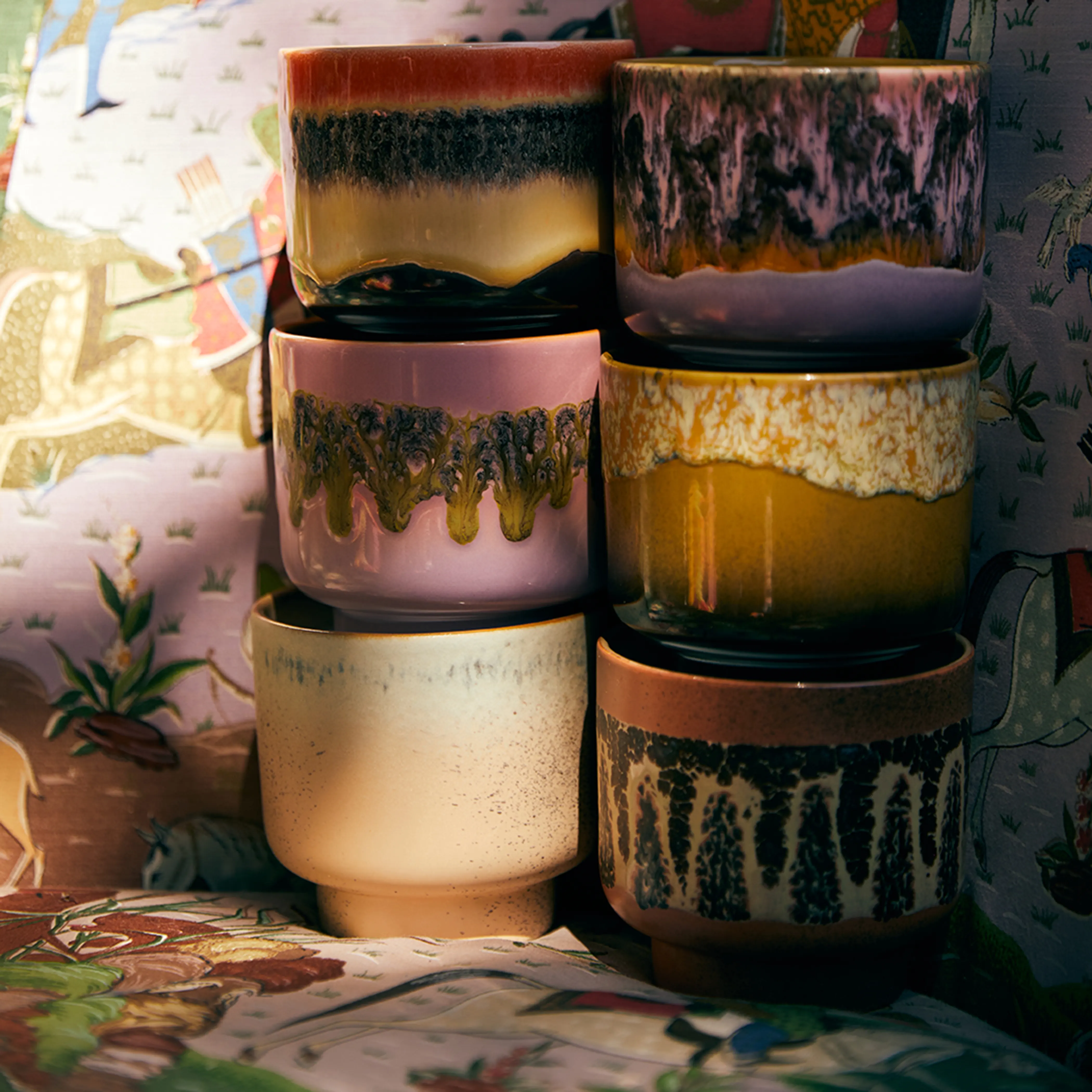HKliving 70s Ceramics Scented Candle | Cape Town - Image 5