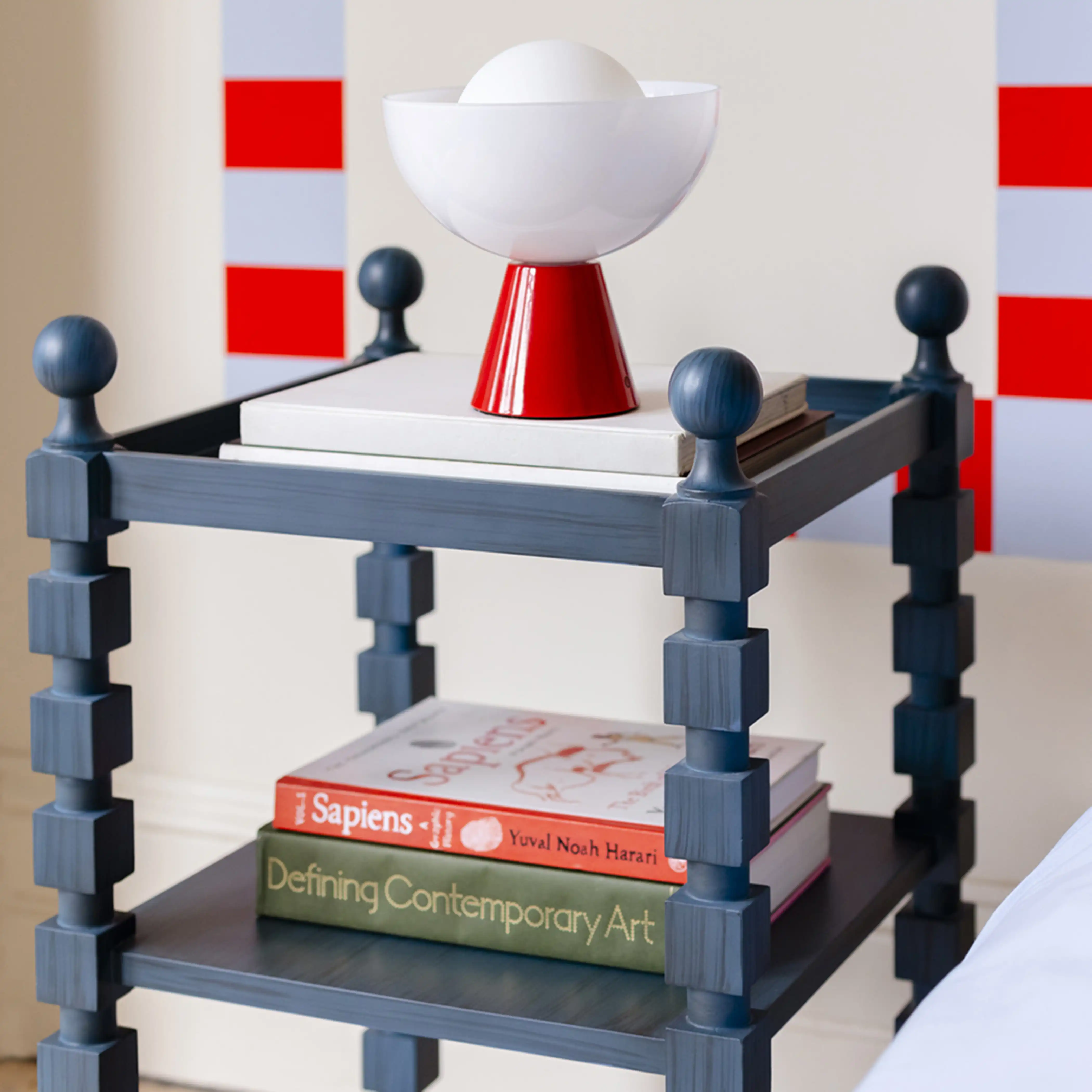 houseof Bowl Cordless Table Lamp | Jam Red - Image 10