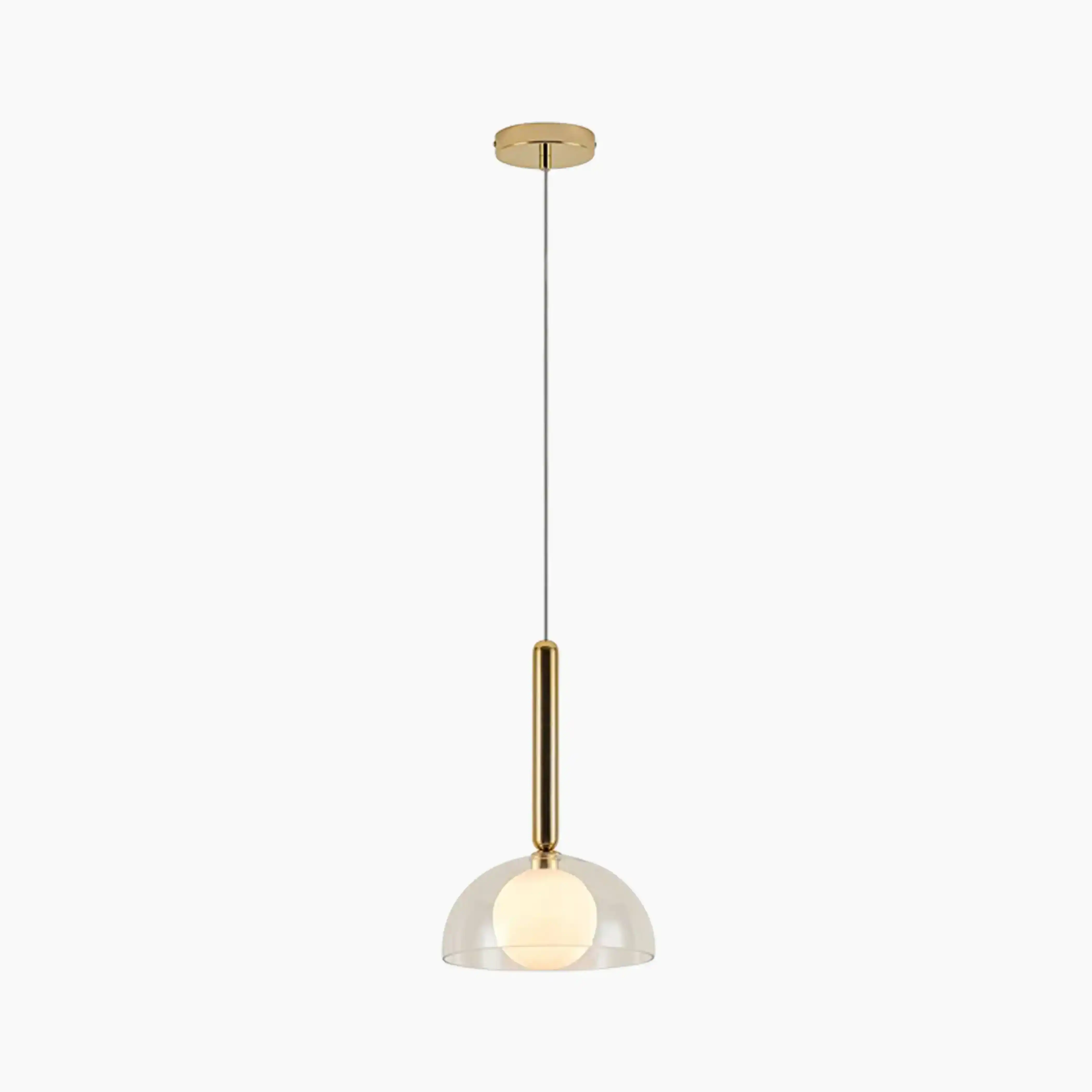 houseof Glass Dome Ceiling Light | Brass - Image 6