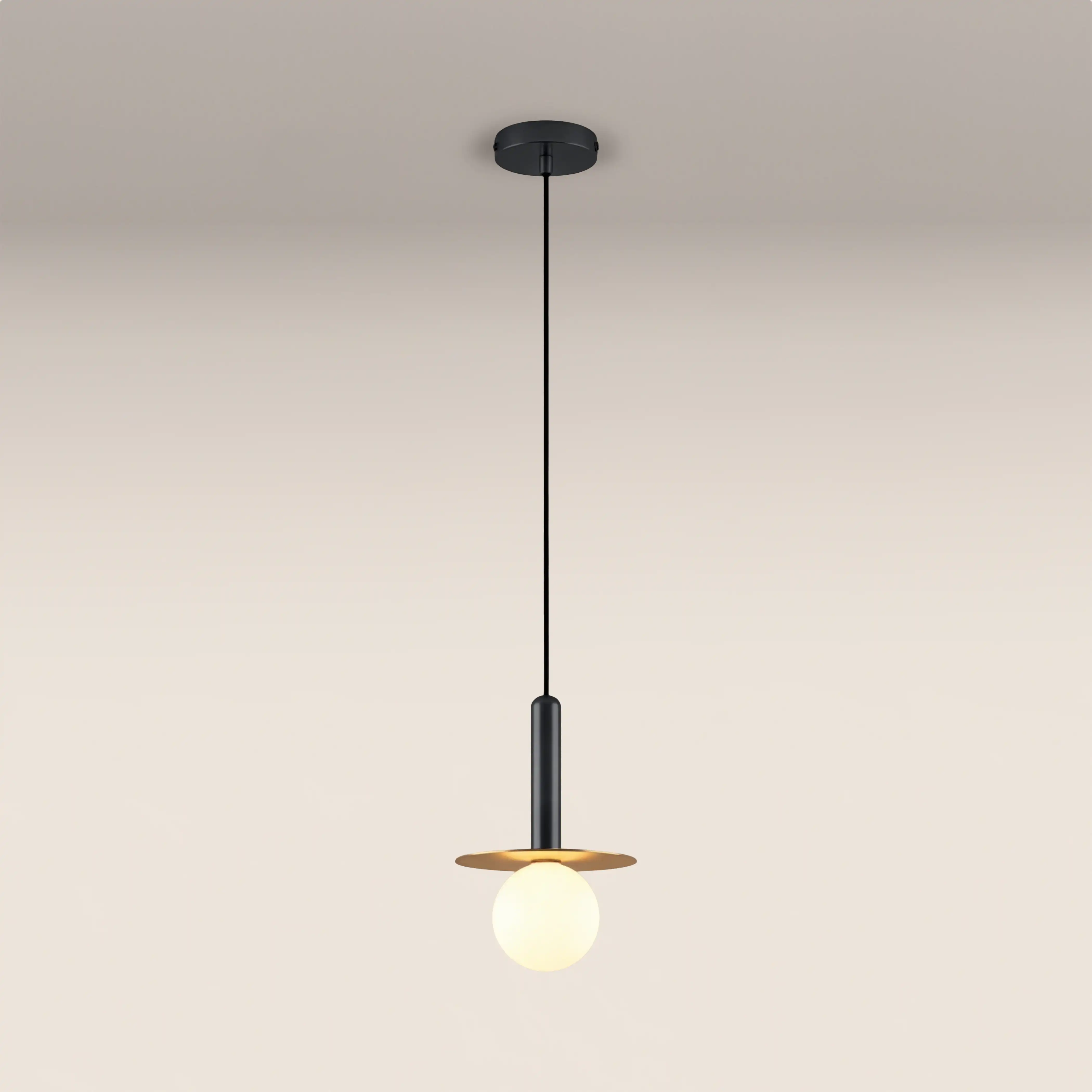 houseof Plate Pendant Light | Charcoal - Image 3