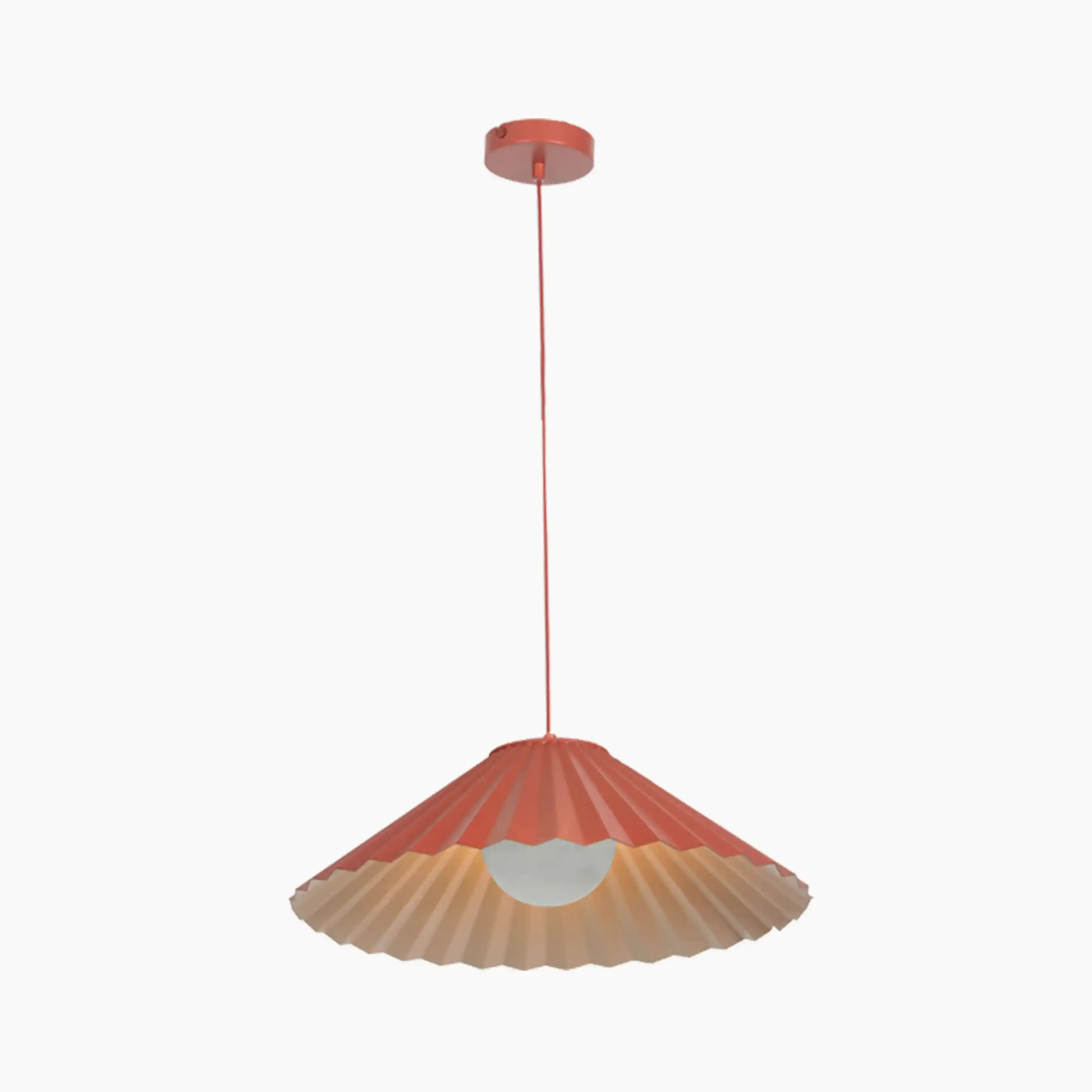 houseof Pleat Ceiling Light | Red - Image 11