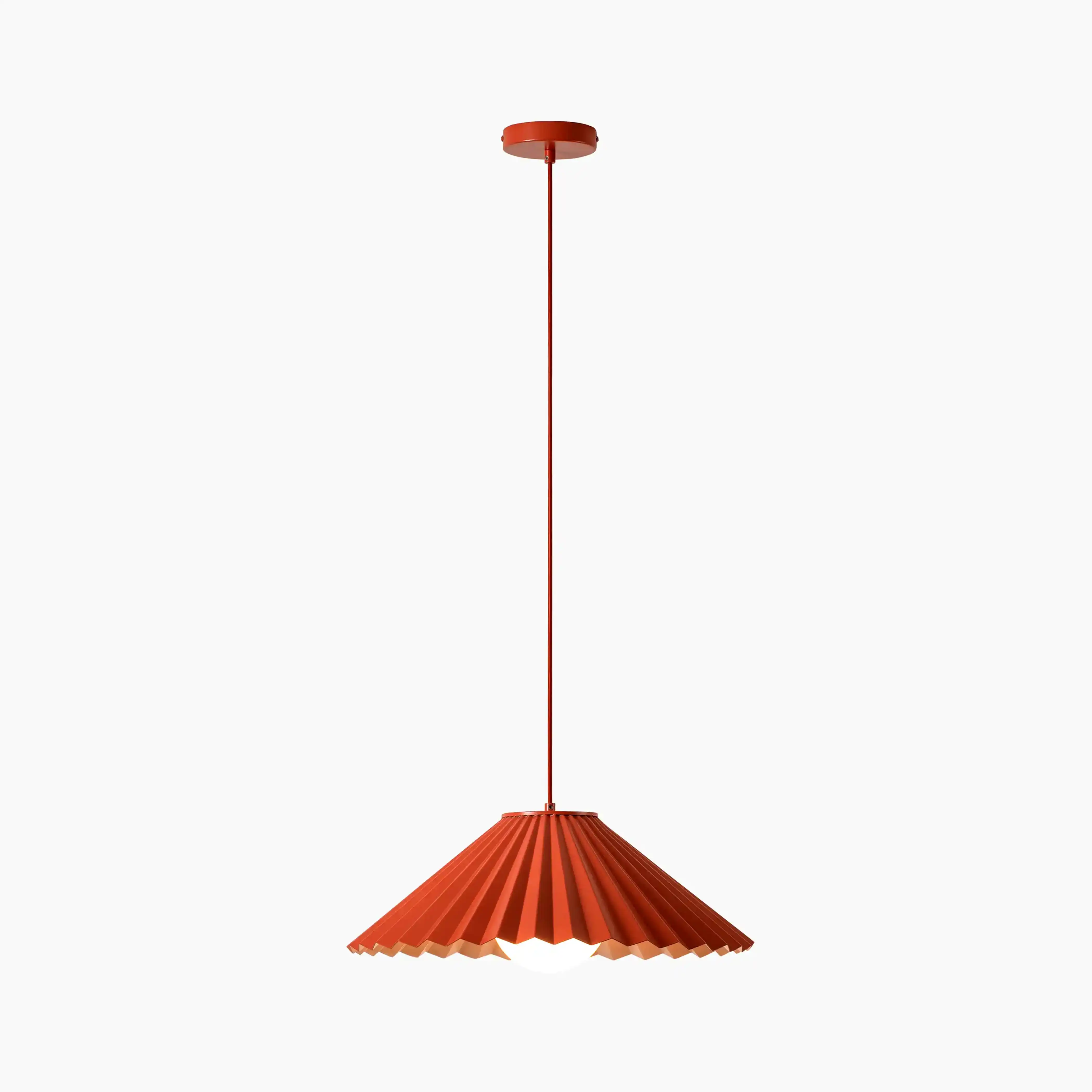houseof Pleat Ceiling Light | Red - Image 9