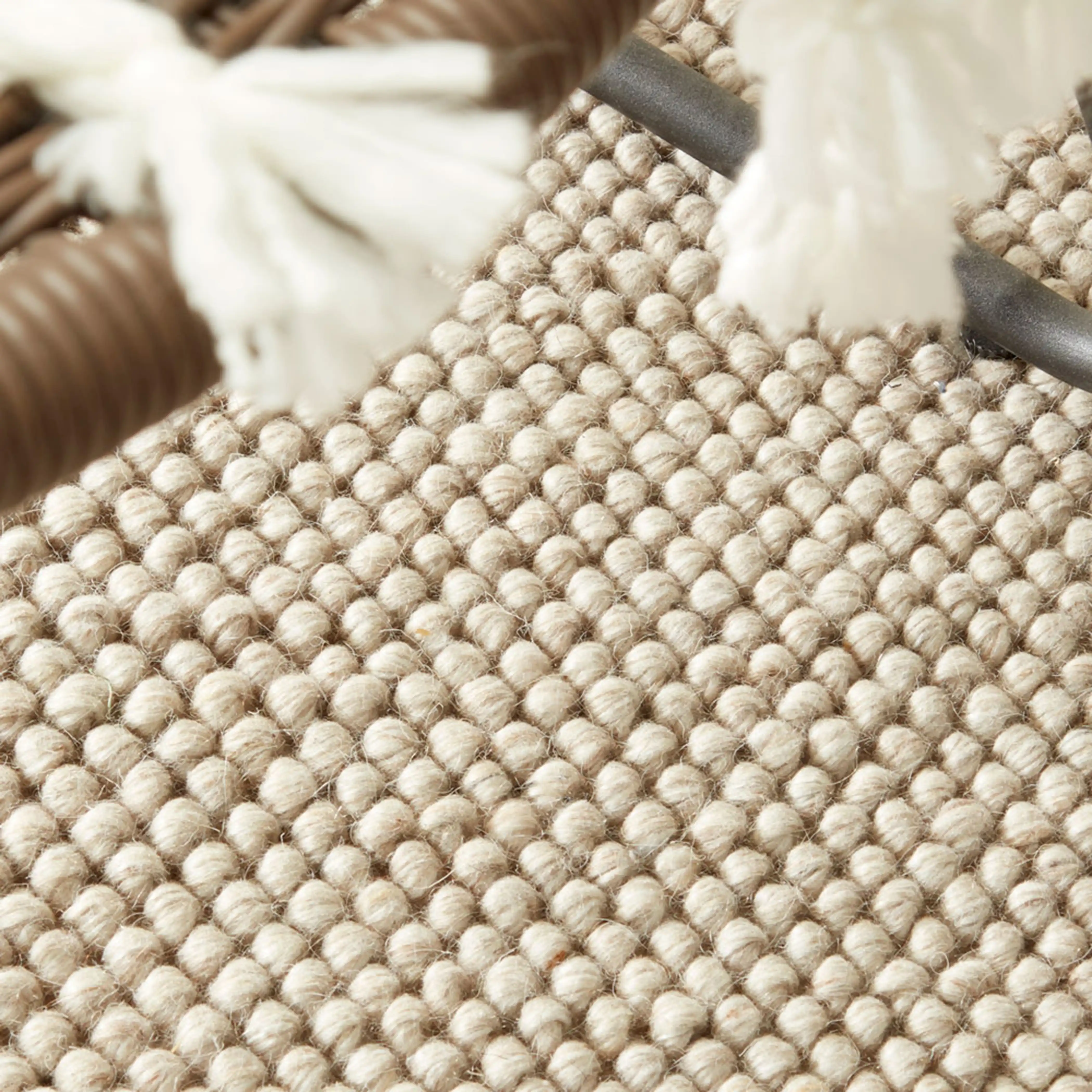 Juni Hand Tufted Rug | Cream - Image 2