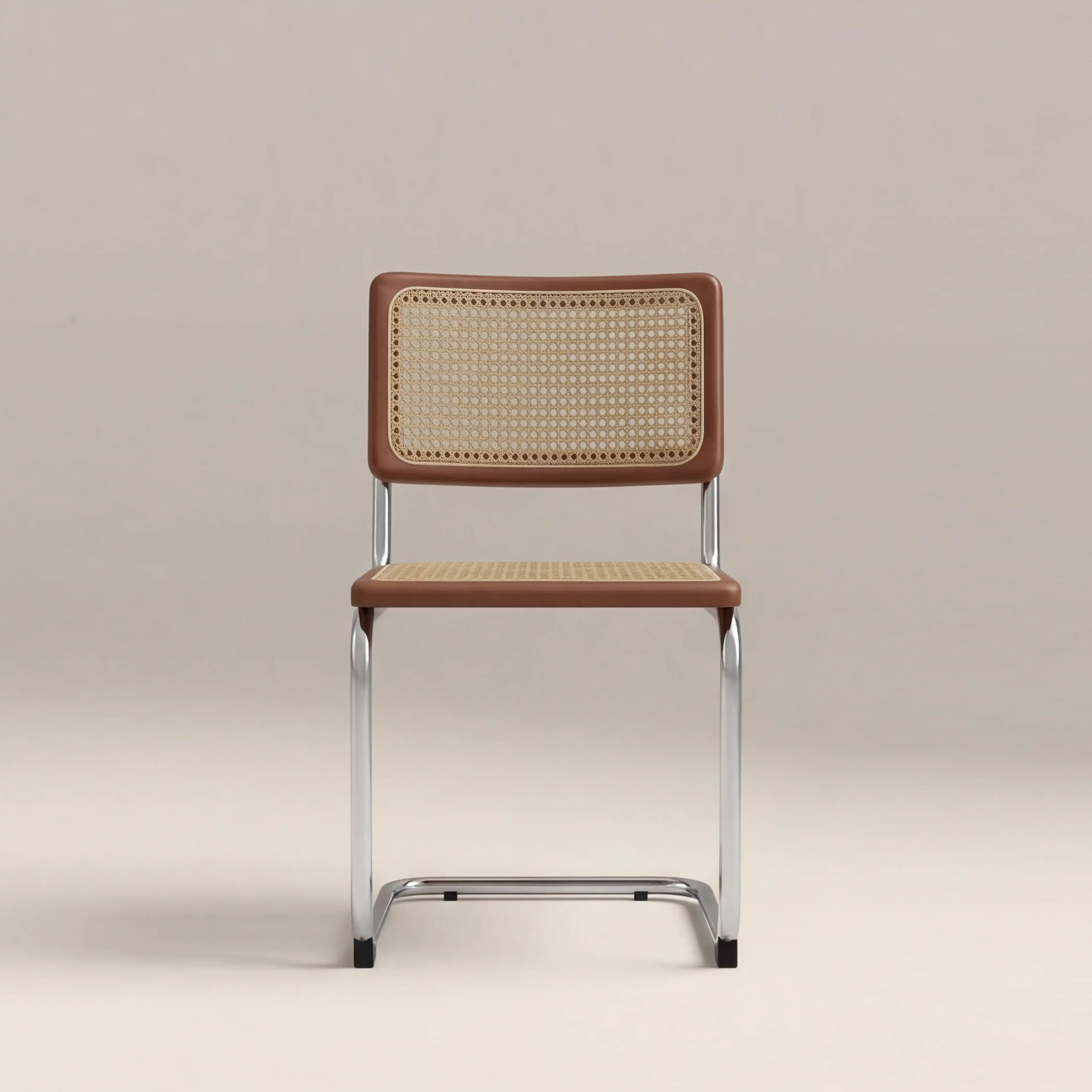 Kenton Dining Chair | Walnut & Chrome - Image 3