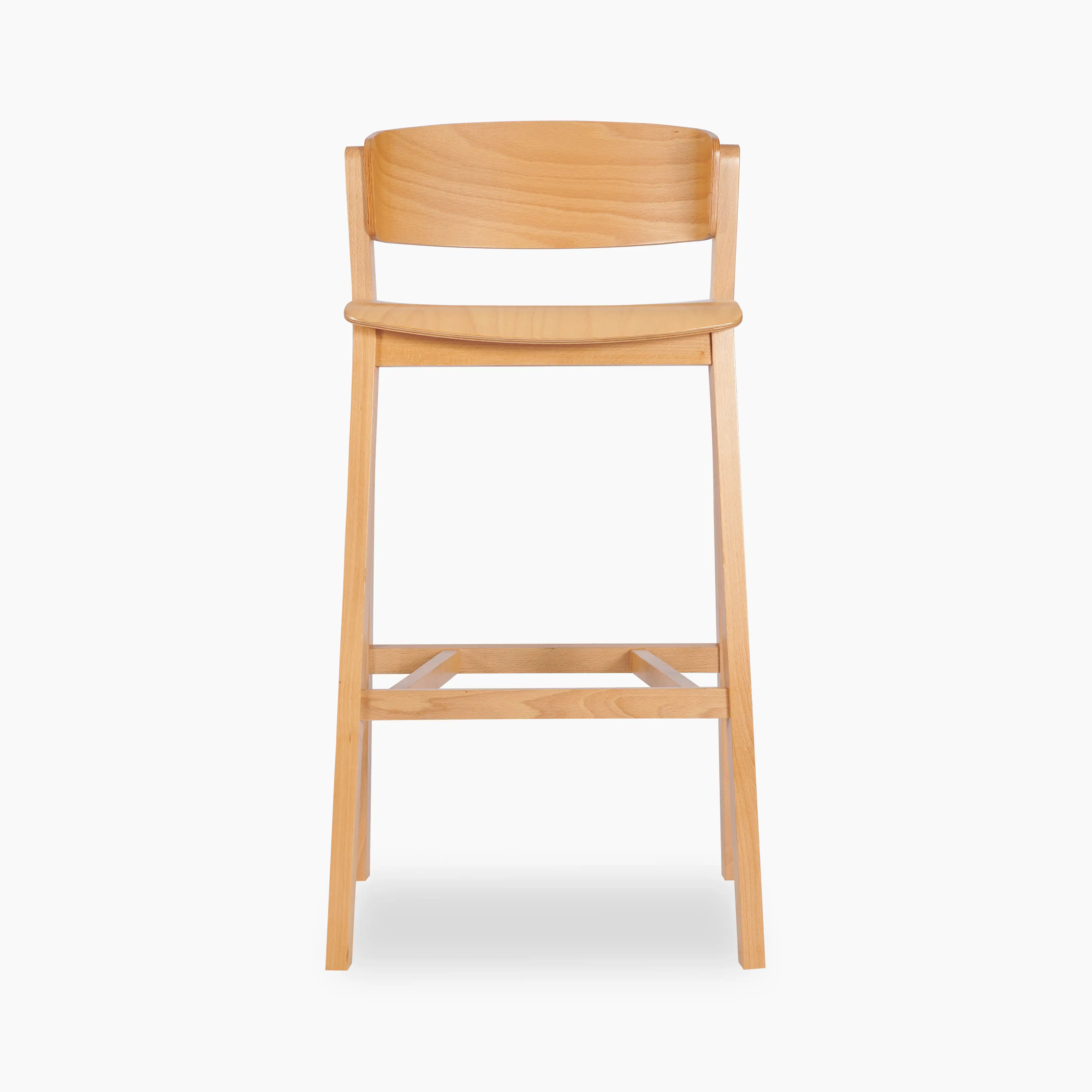 Kris Wooden Bar Stool - Image 2