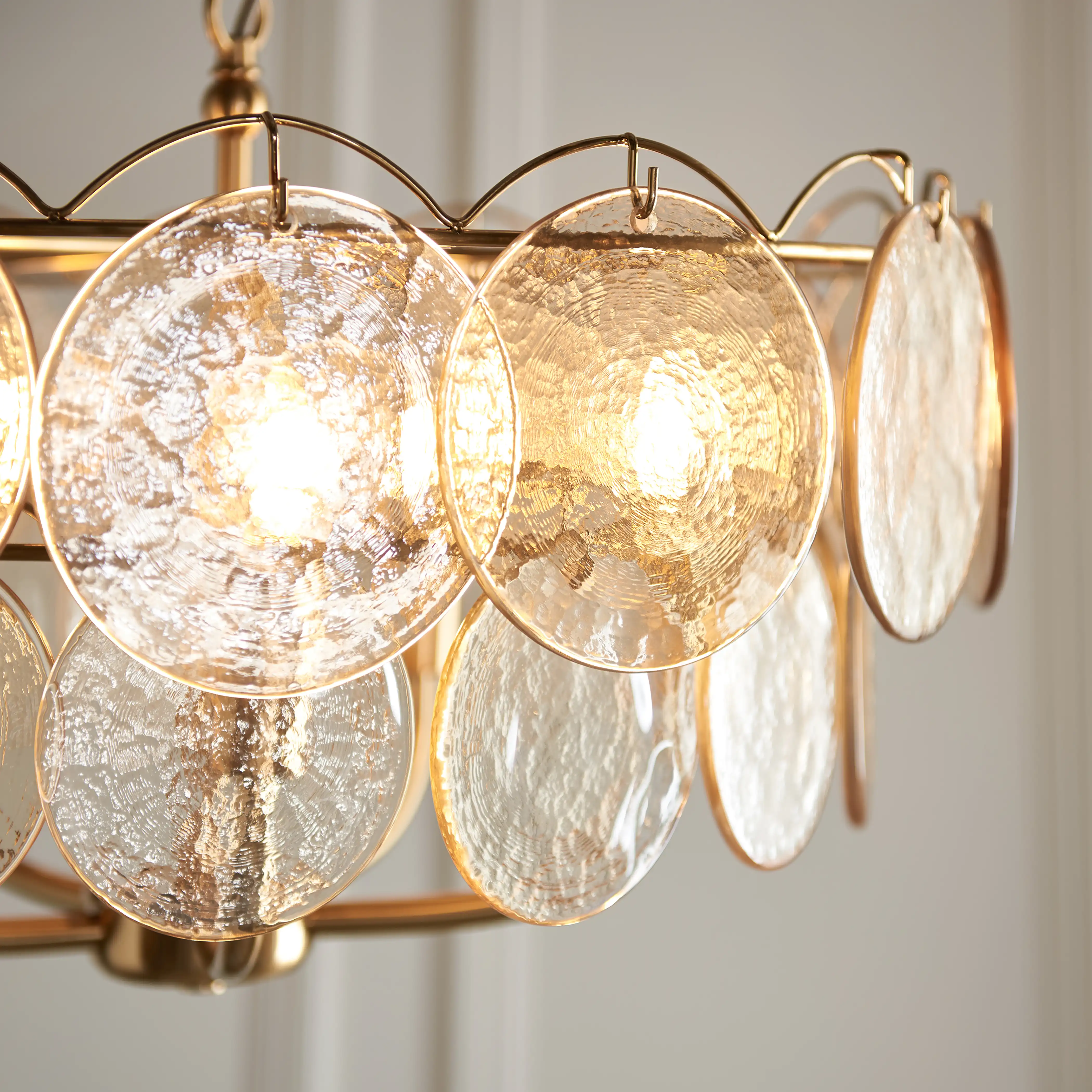 Lenora 5 Light Pendant Light | Brass - Image 5