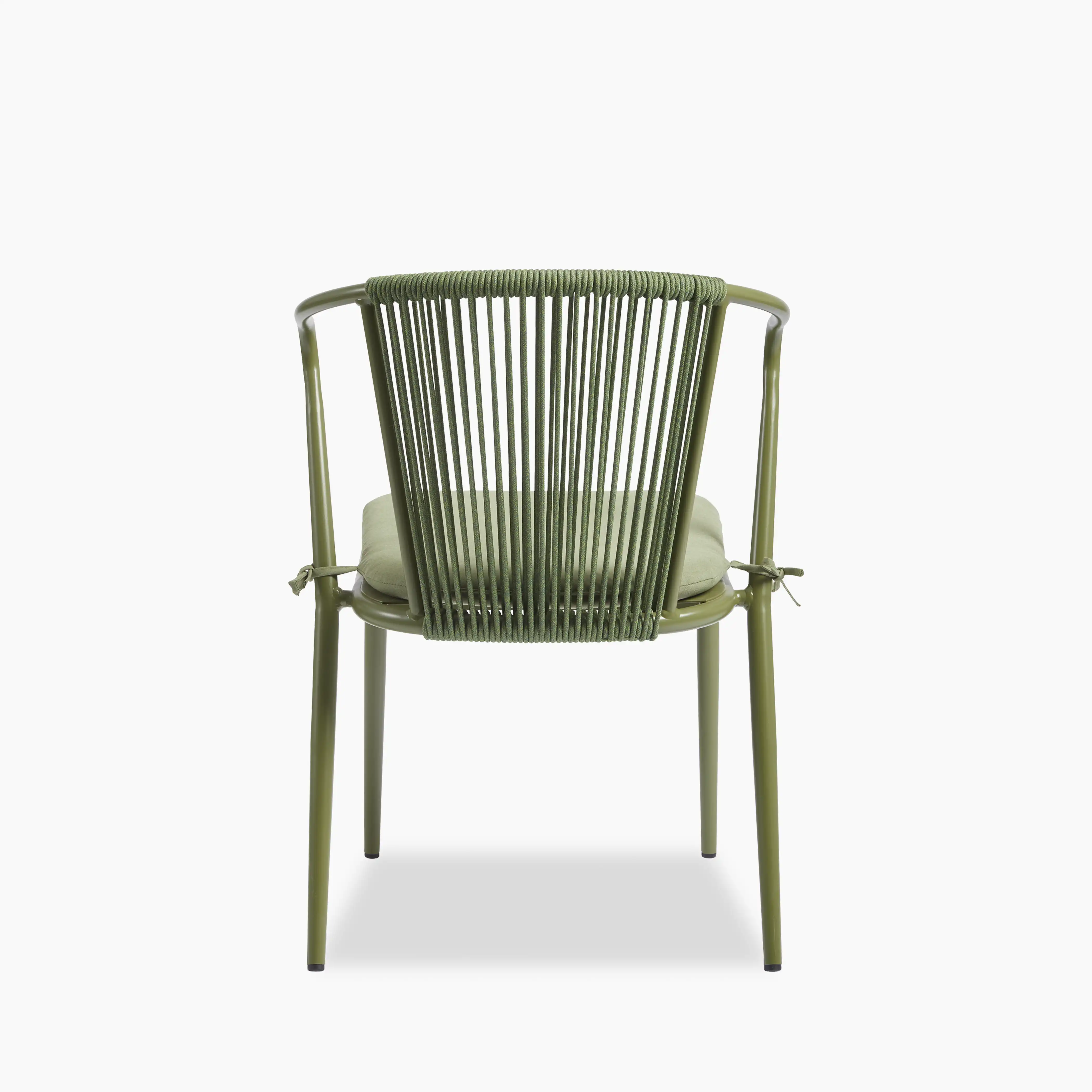 Lombard Carver Dining Chair | Olive Green Fabric & Olive Green - Image 4