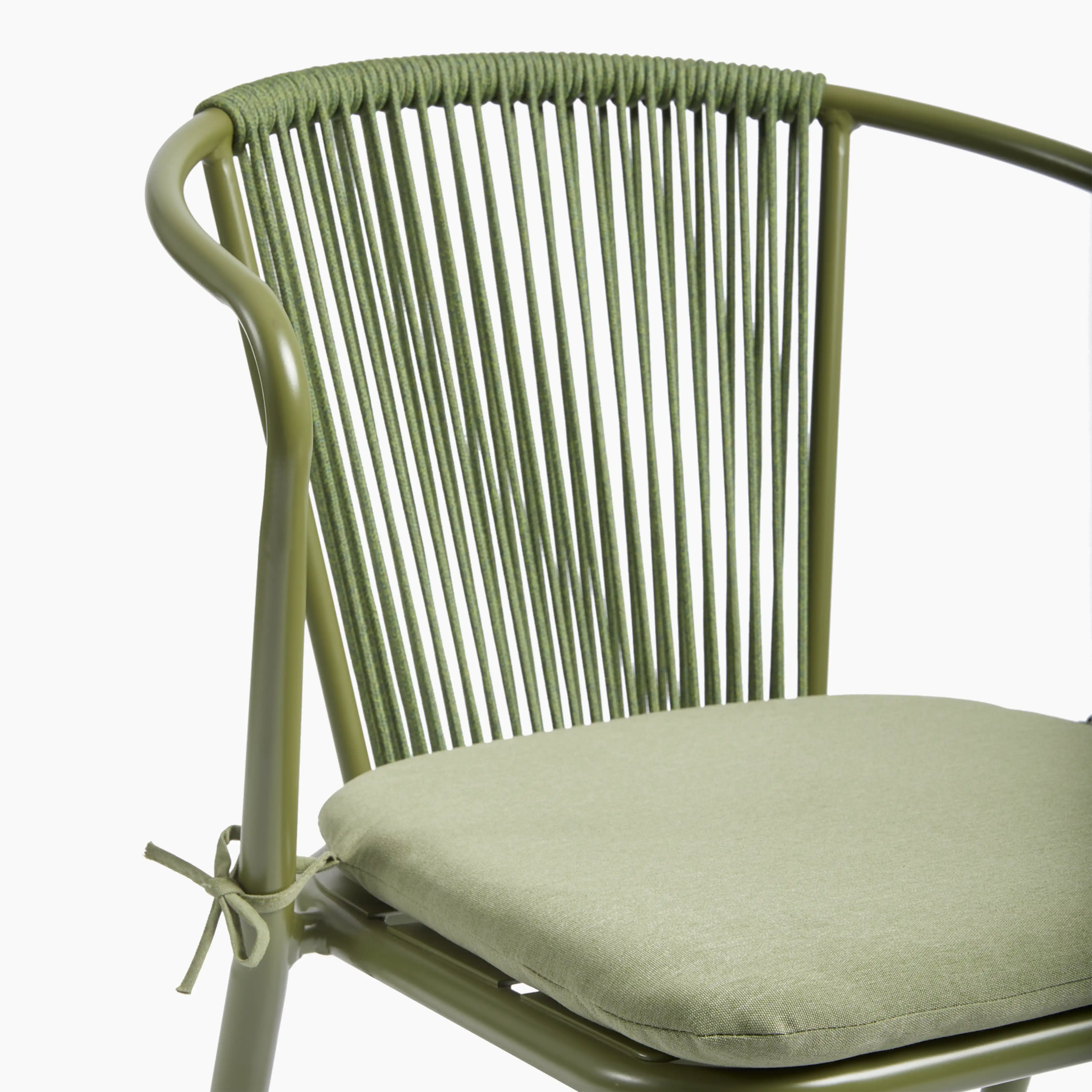 Lombard Carver Dining Chair | Olive Green Fabric & Olive Green - Image 8
