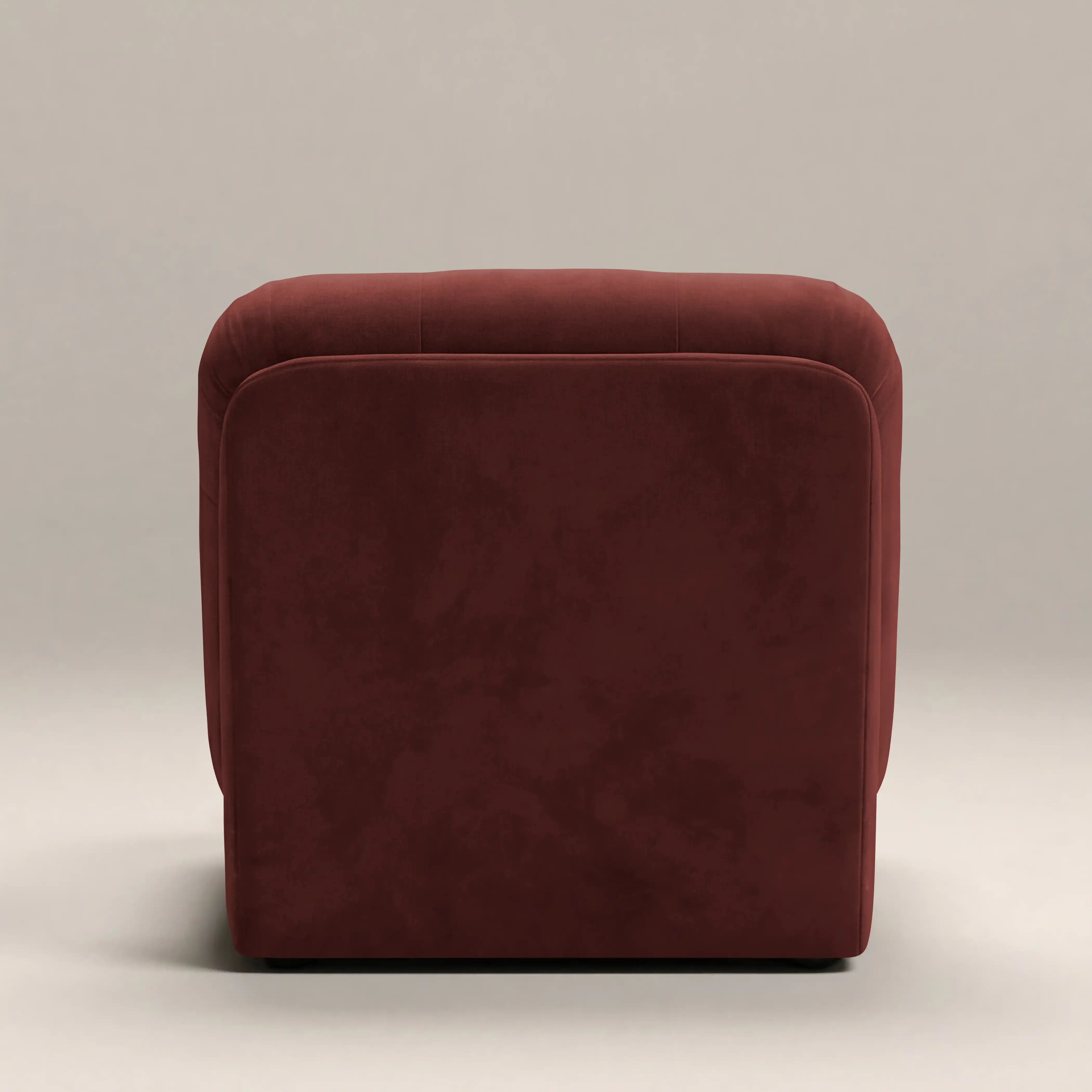 Lorena Armchair | Rust Red Sustainable Velvet - Image 6