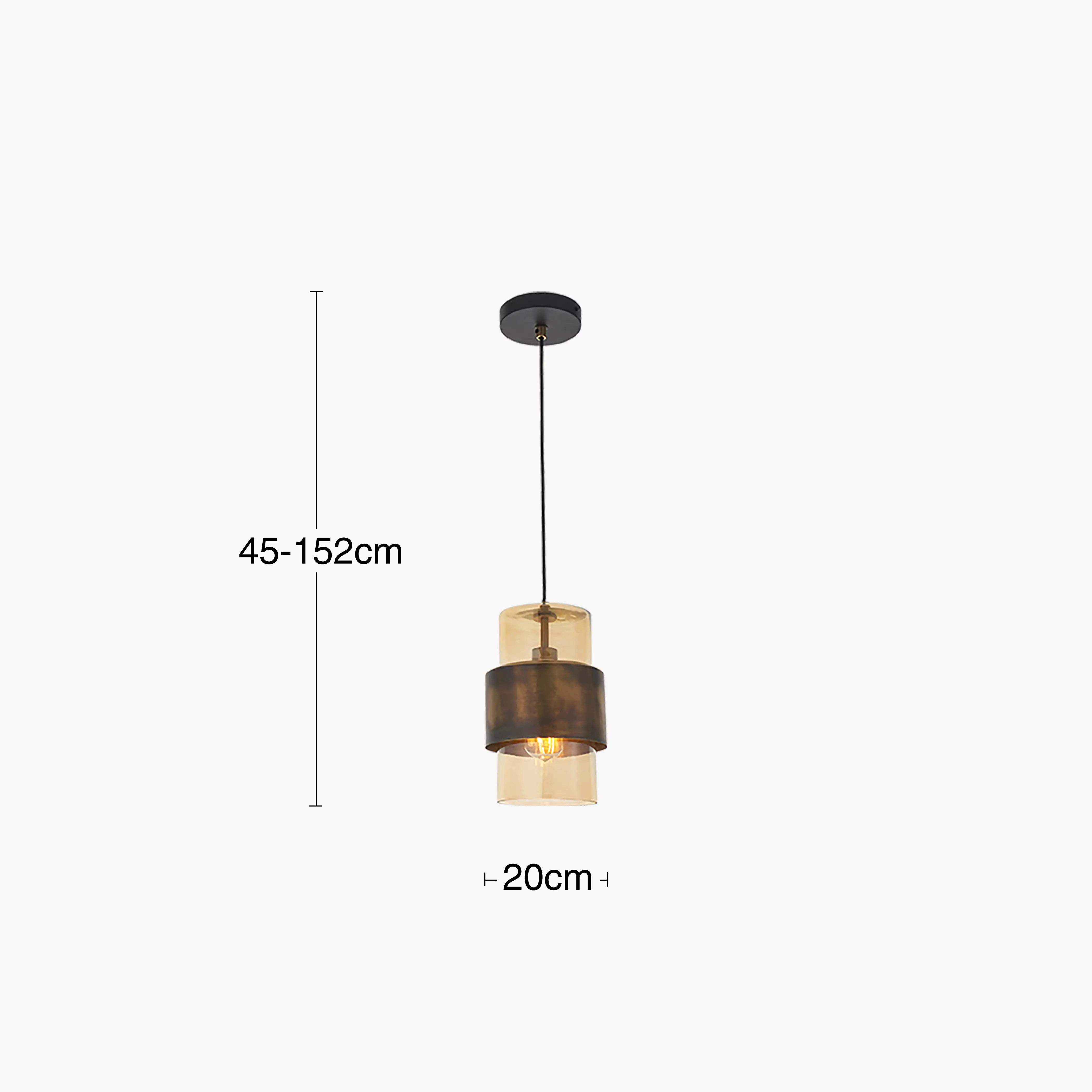 Marley Pendant Light | Antique Brass - Image 10