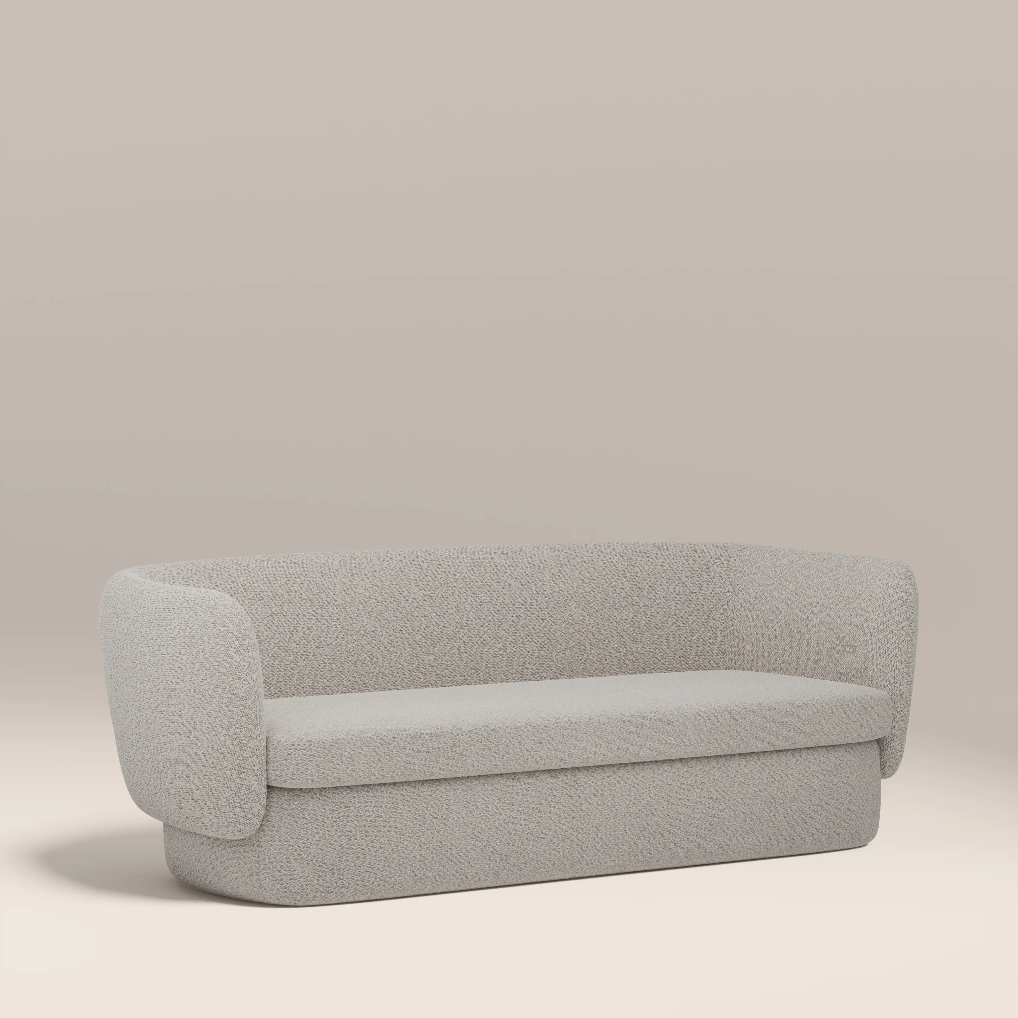 Miller 3 Seater Sofa | Speckled Stone Sustainable Boucle - Image 4