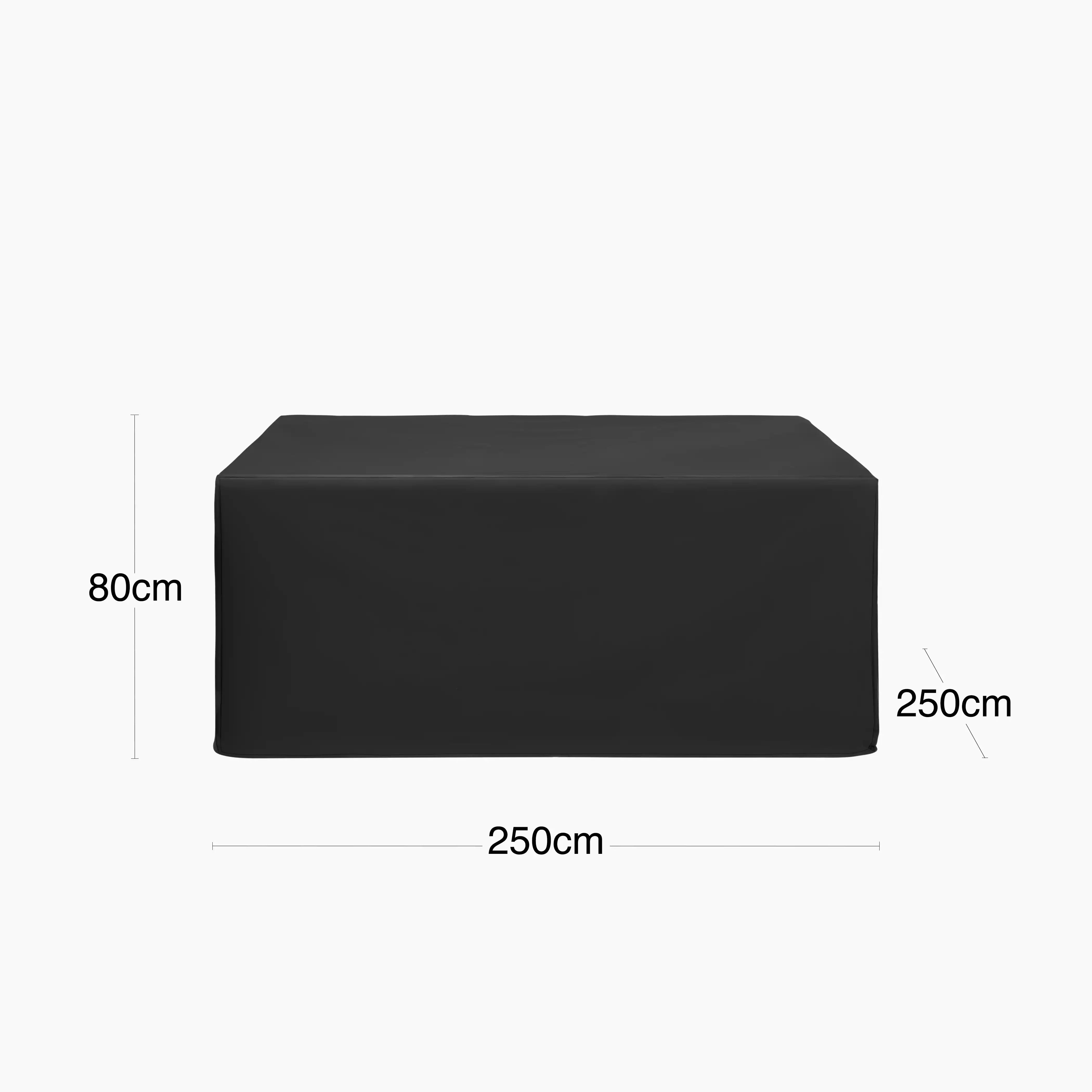 Milo Garden Sofa Set Waterproof Cover | Black - Image 4