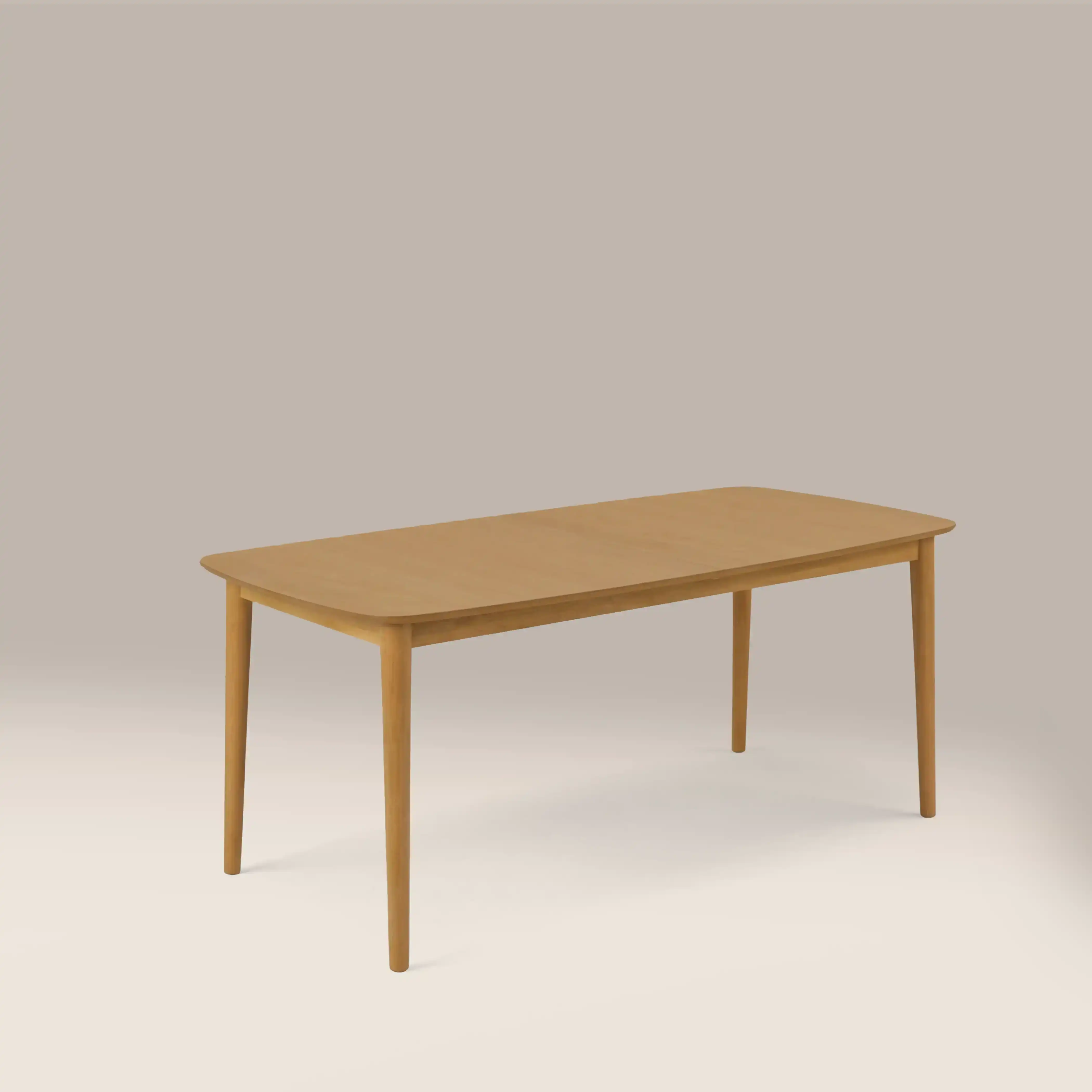 Montreux 6-8 Seat Rectangle Wooden Extendable Dining Table | Oak - Image 3