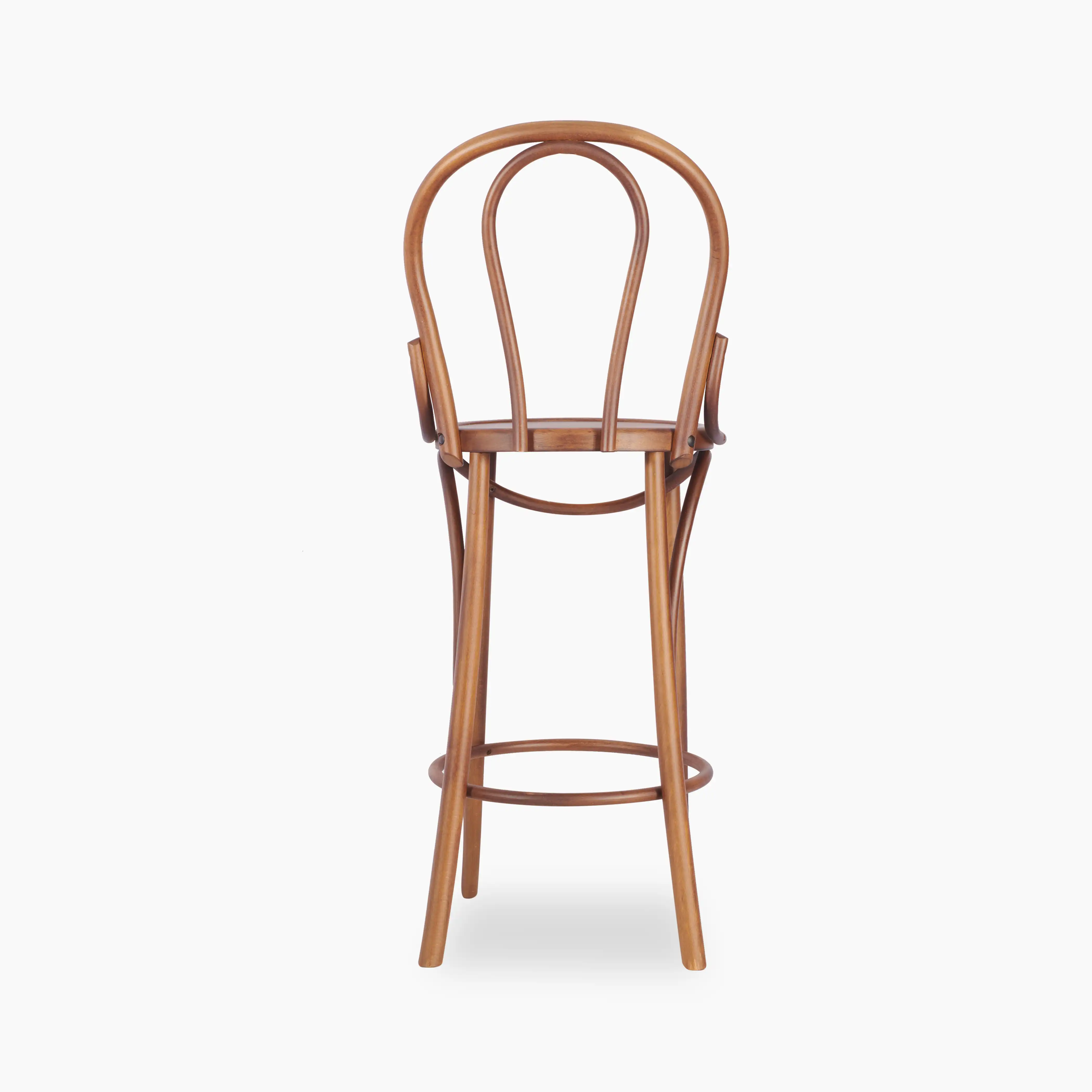 Nayla Wooden Bar Stool - Image 3