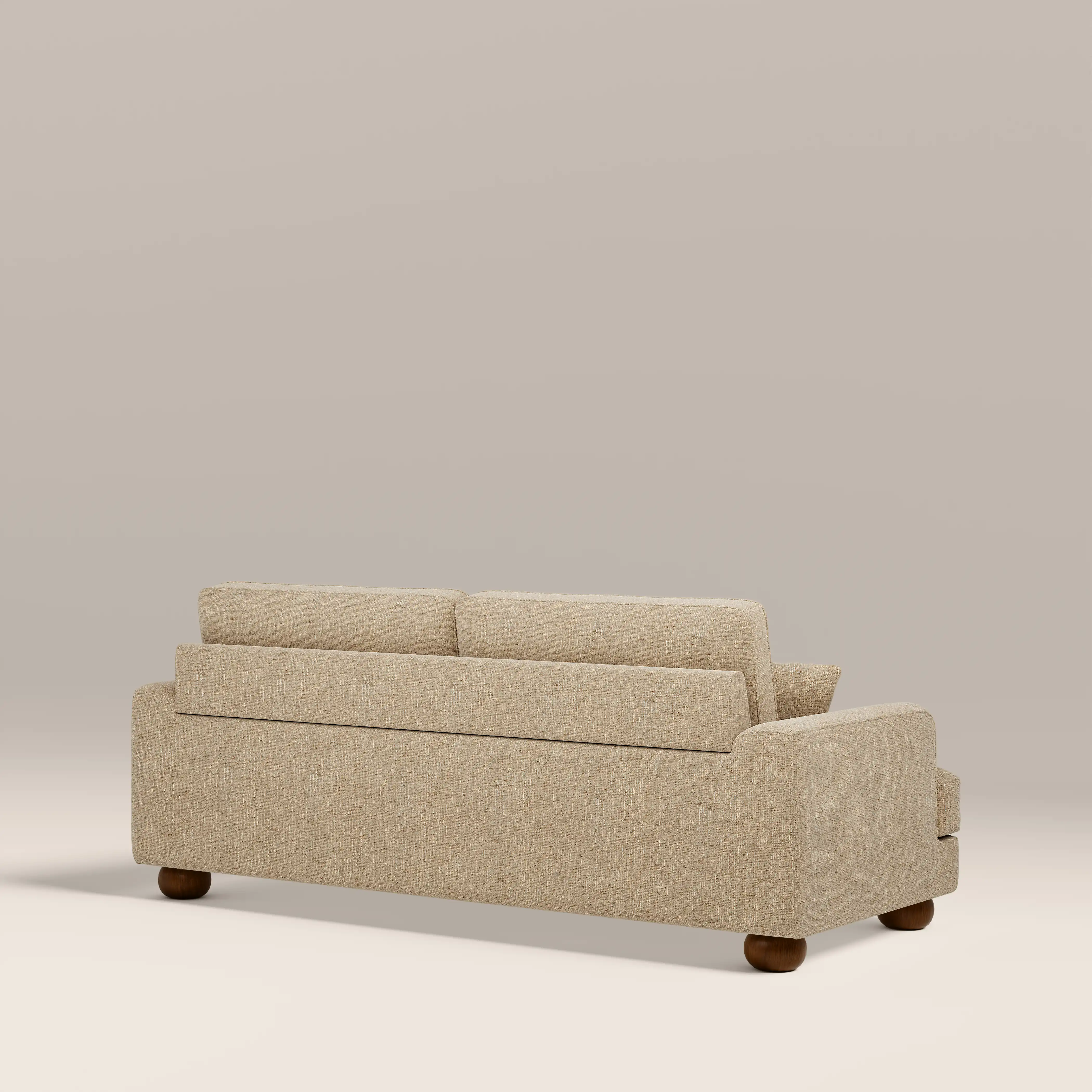 Nola 3 Seater Sofa | Speckled Latte Boucle - Image 5